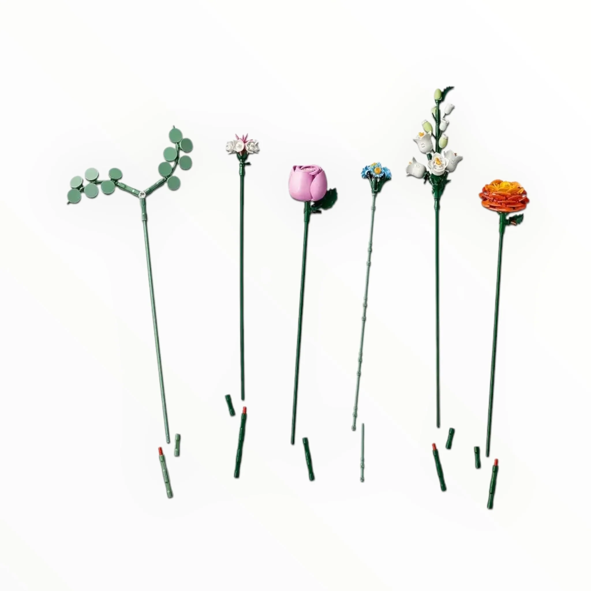 10342 Botanicals Pretty Pink Flower Bouquet - Image 2