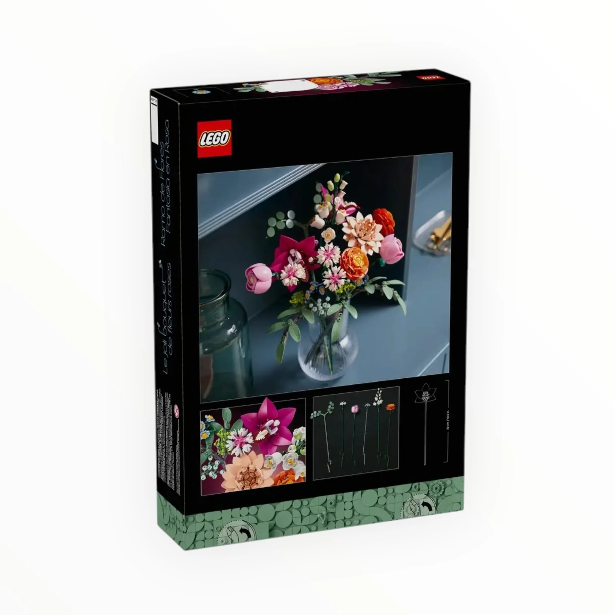 10342 Botanicals Pretty Pink Flower Bouquet - Image 3