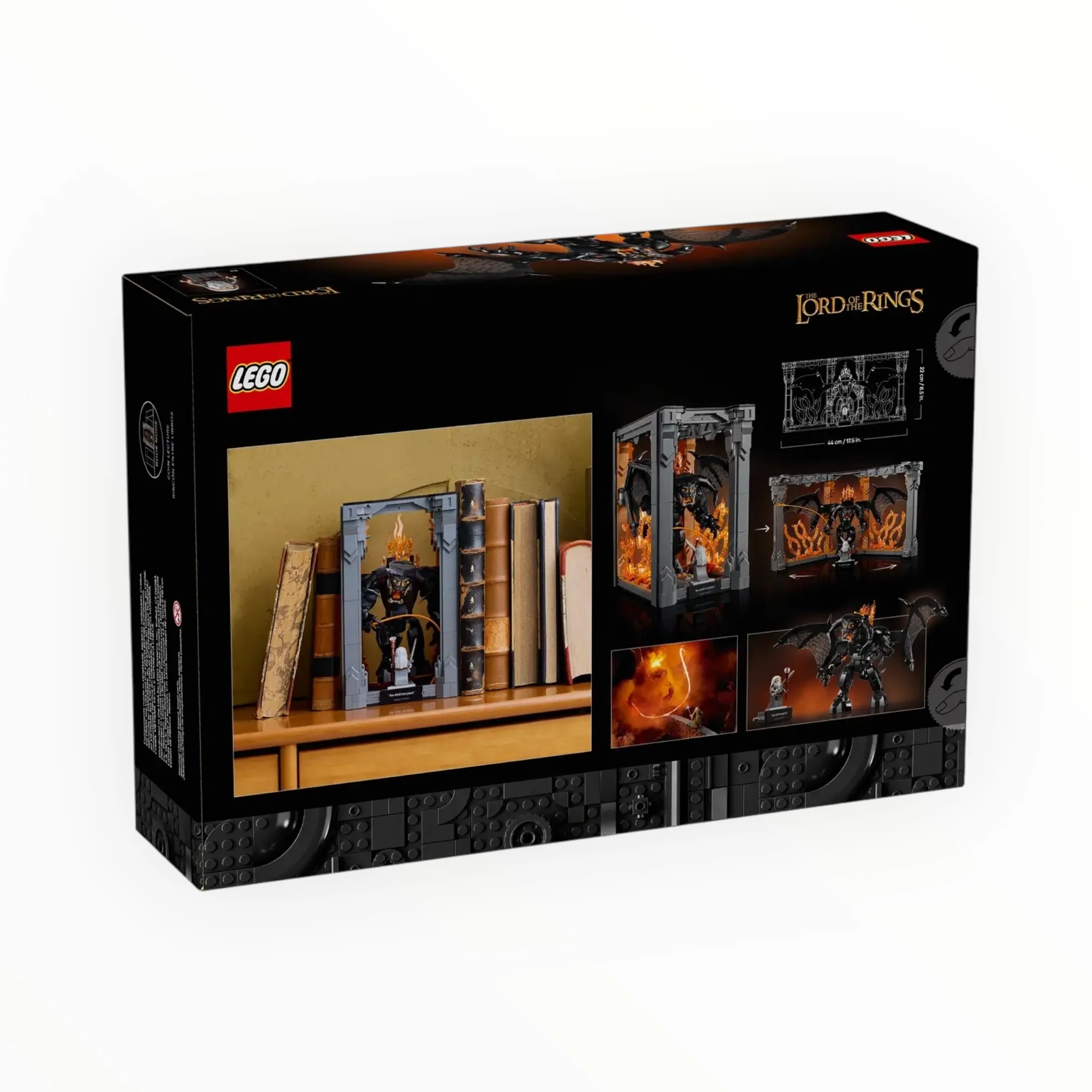 10367 The Lord of the Rings: Balrog Book Nook - Image 3
