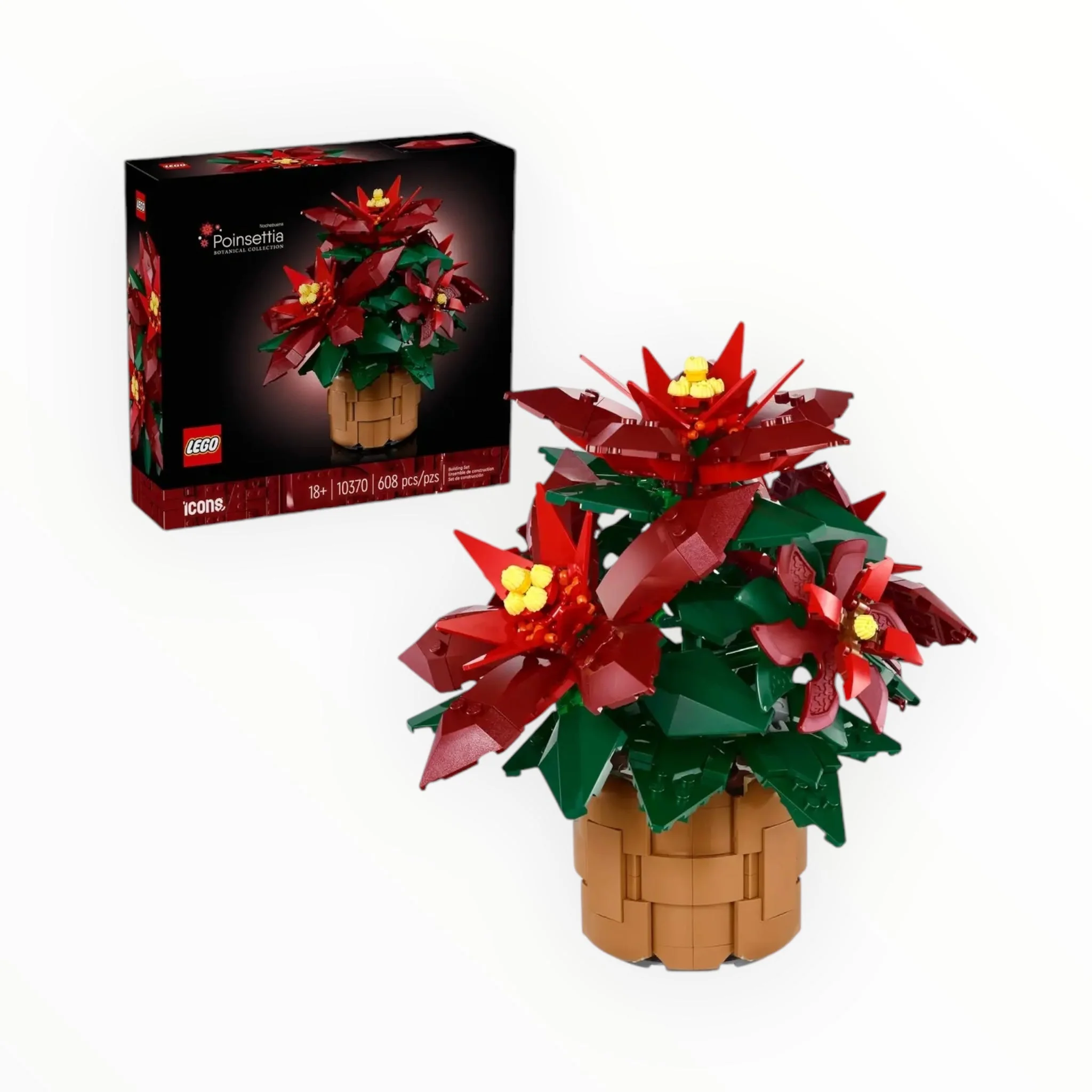 10370 Icons Poinsettia (damaged box) - Image 4