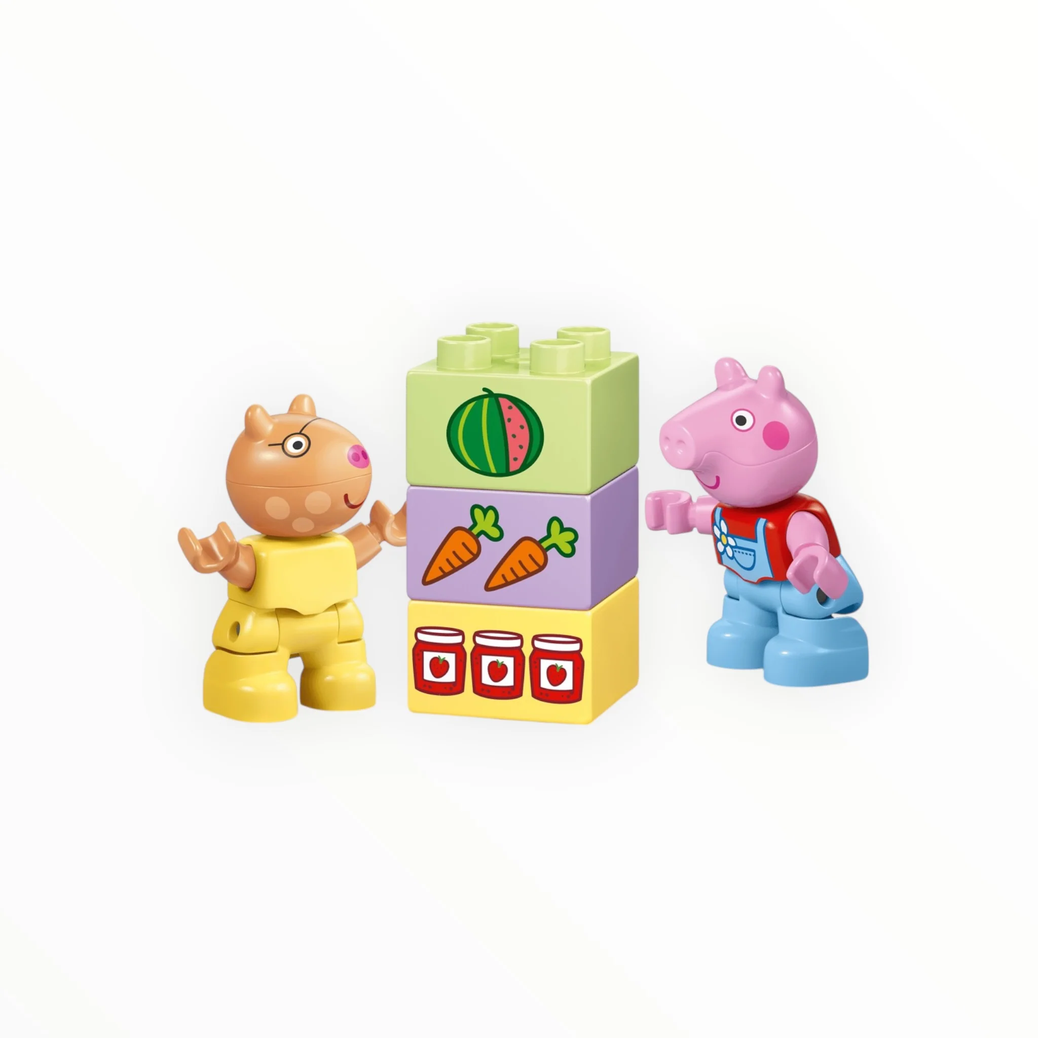 10468 DUPLO Peppa Pig Tractor and Market - Image 2