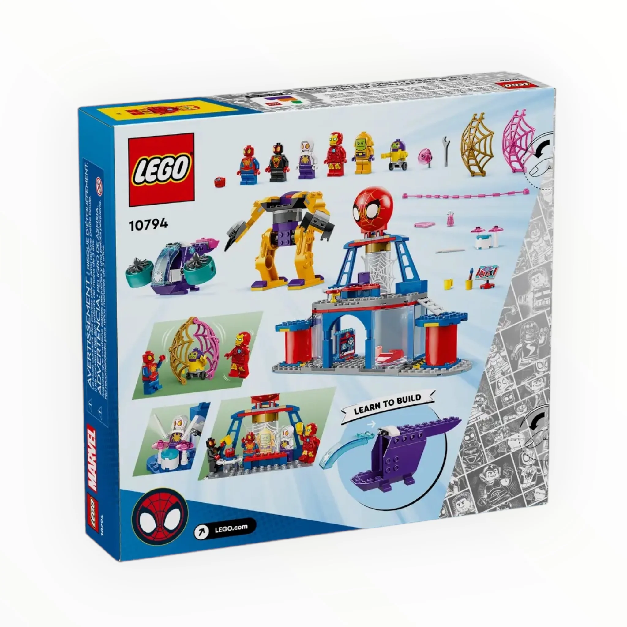 10794 Spidey and his Amazing Friends Team Spidey Web Spinner Headquarters - Image 2