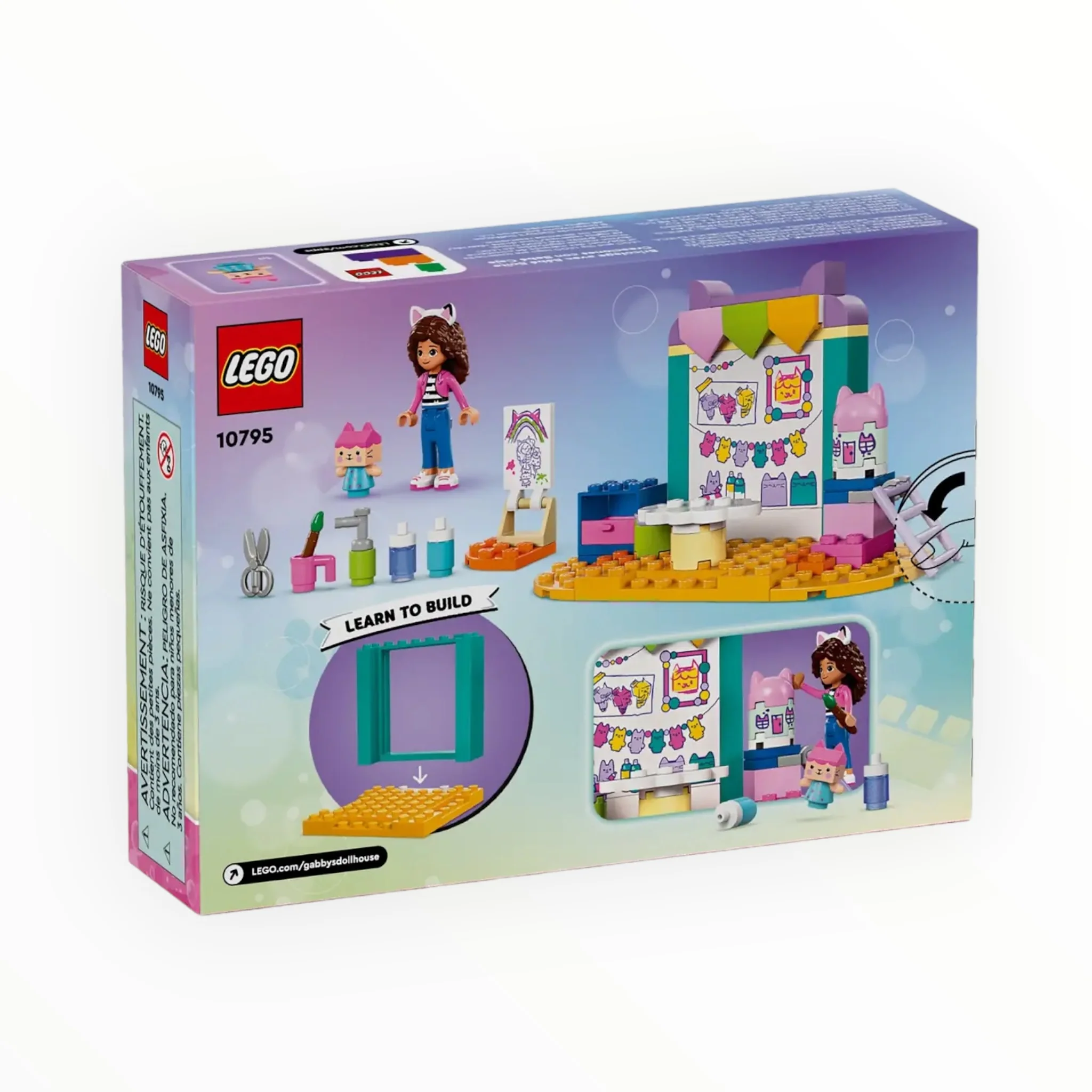 10795 Gabby’s Dollhouse Crafting with Baby Box - Image 3