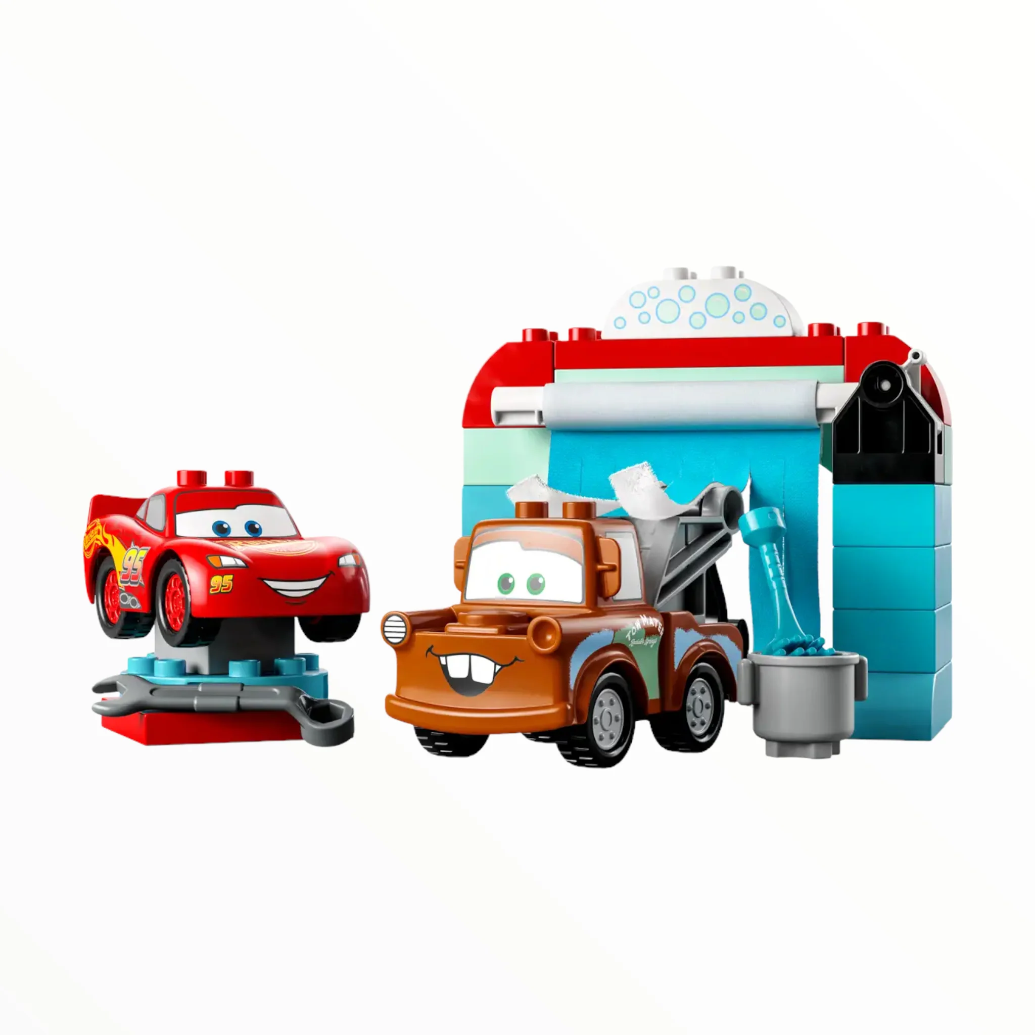 10996 Cars Lightning McQueen & Mater’s Car Wash Fun