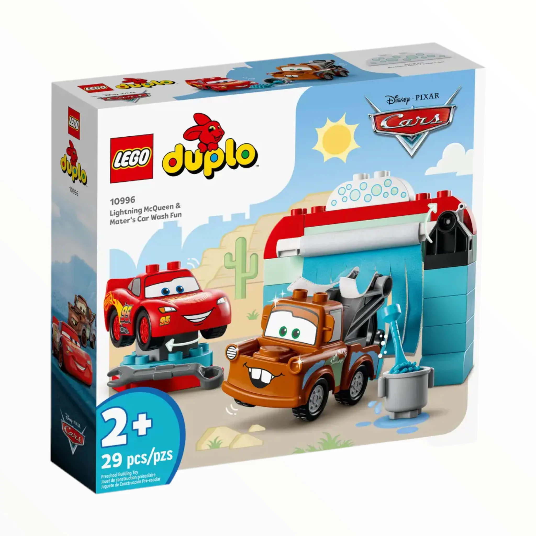 10996 Cars Lightning McQueen & Mater’s Car Wash Fun - Image 2