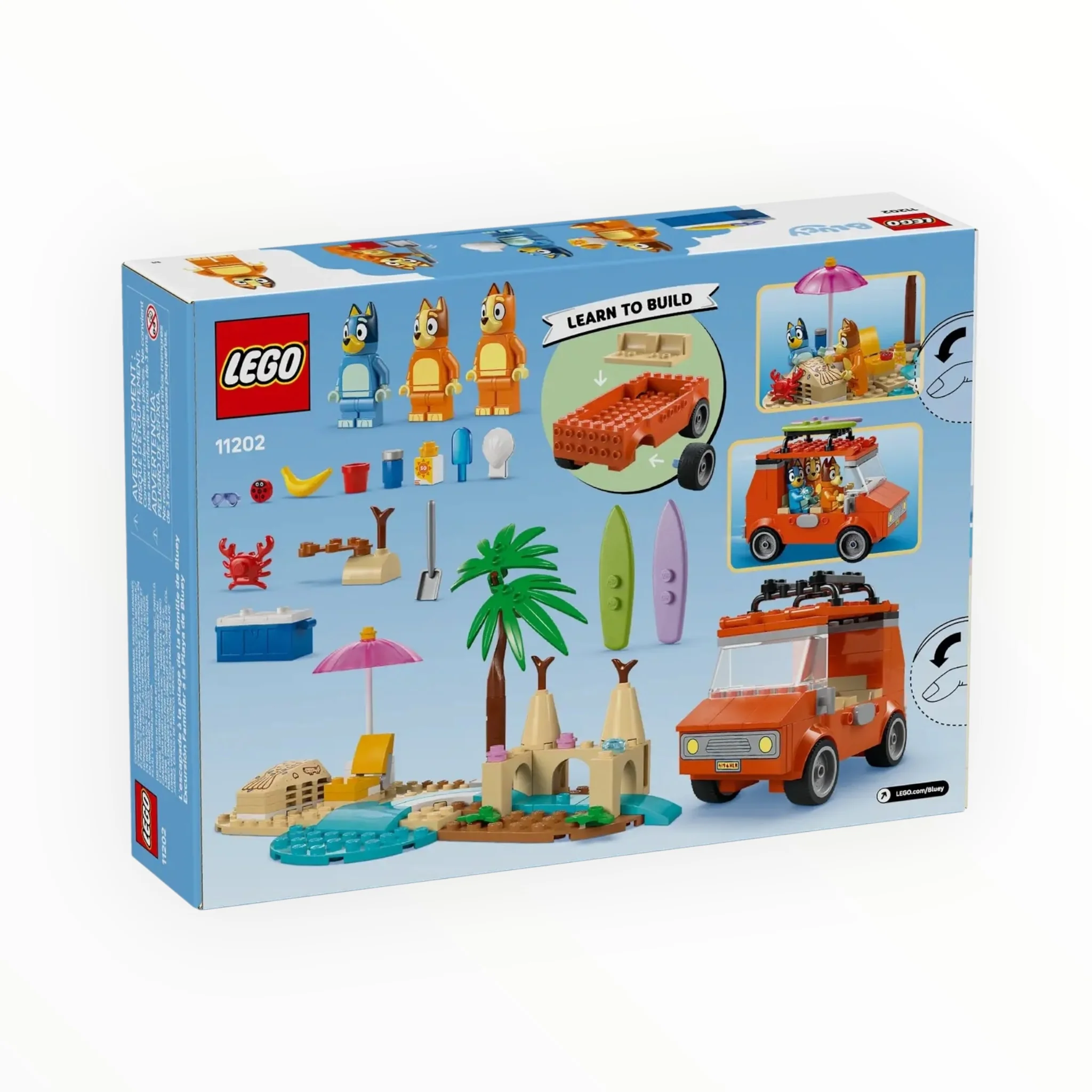 11202 LEGO Bluey’s Beach & Family Car Trip - Image 3