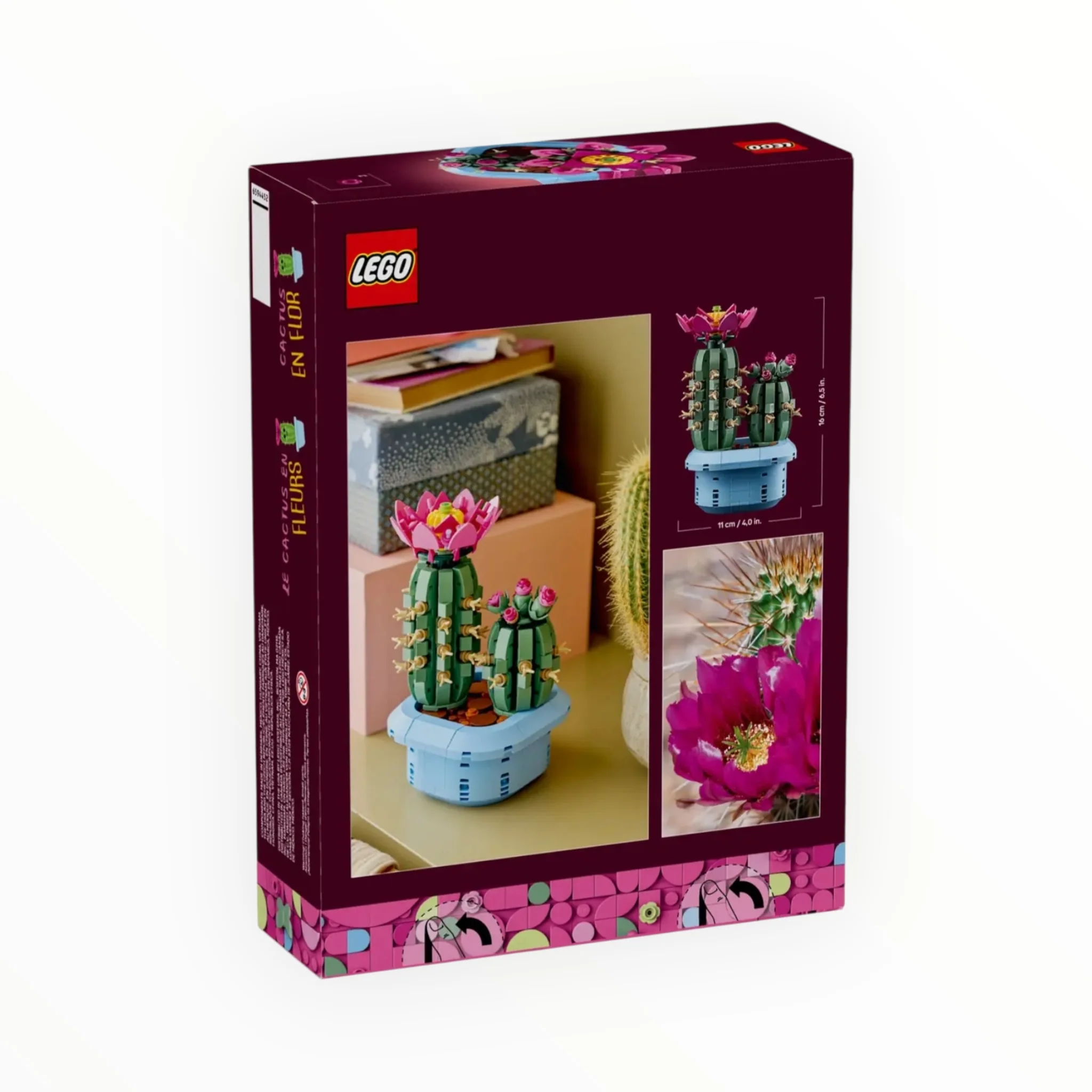 11509 Botanicals Flowering Cactus - Image 3