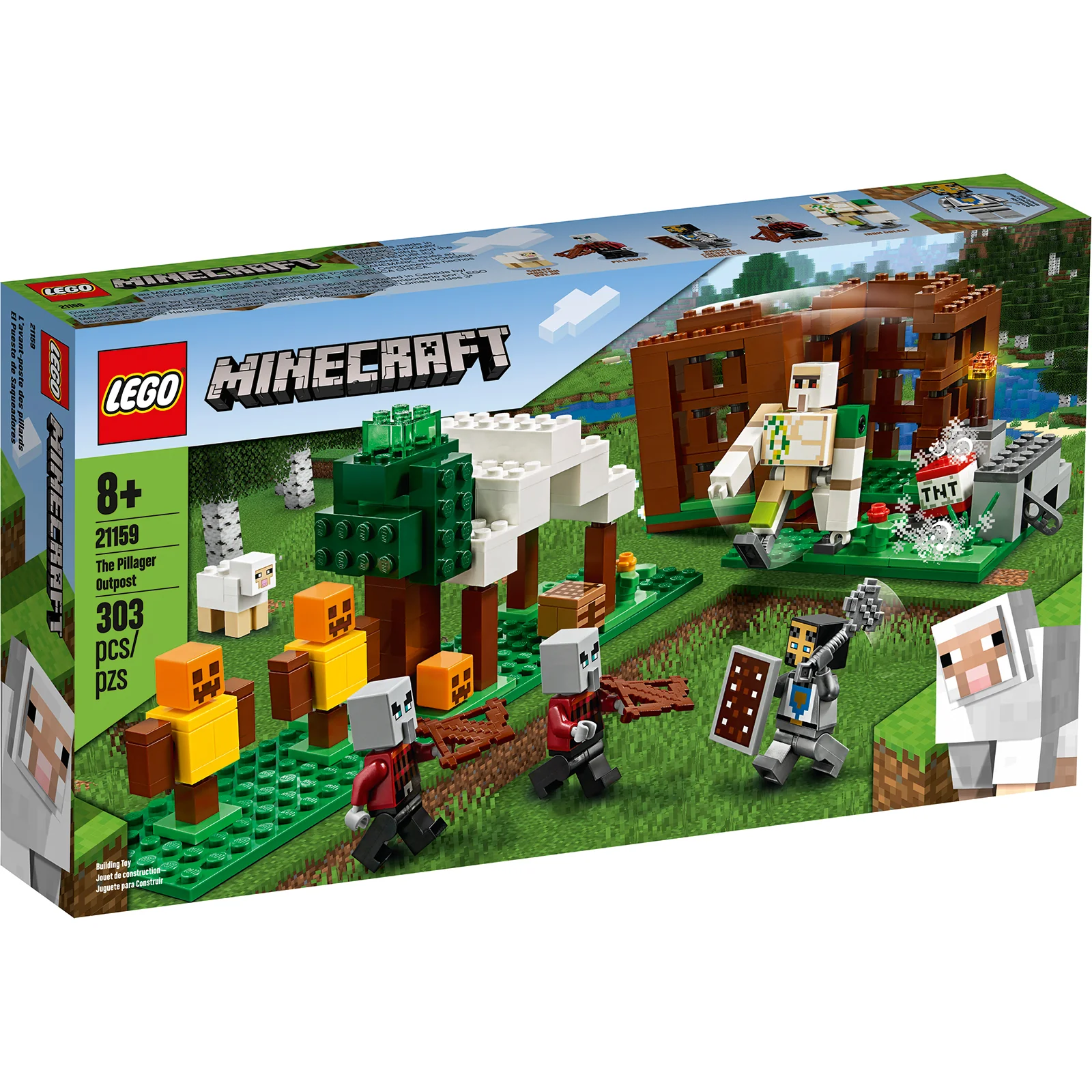 Retired Set 21159 Minecraft The Pillager Outpost - Image 2