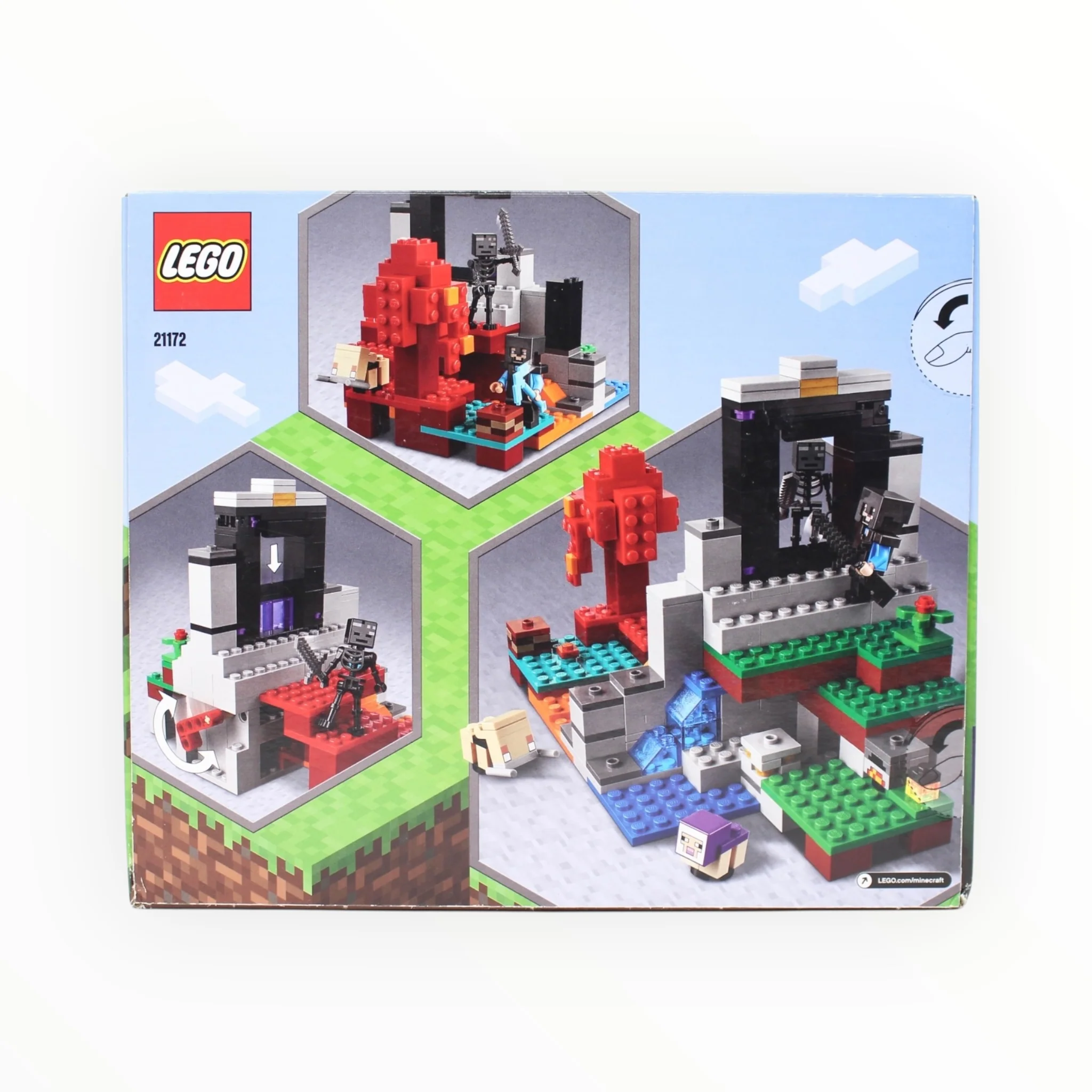 Retired Set 21172 Minecraft The Ruined Portal - Image 2