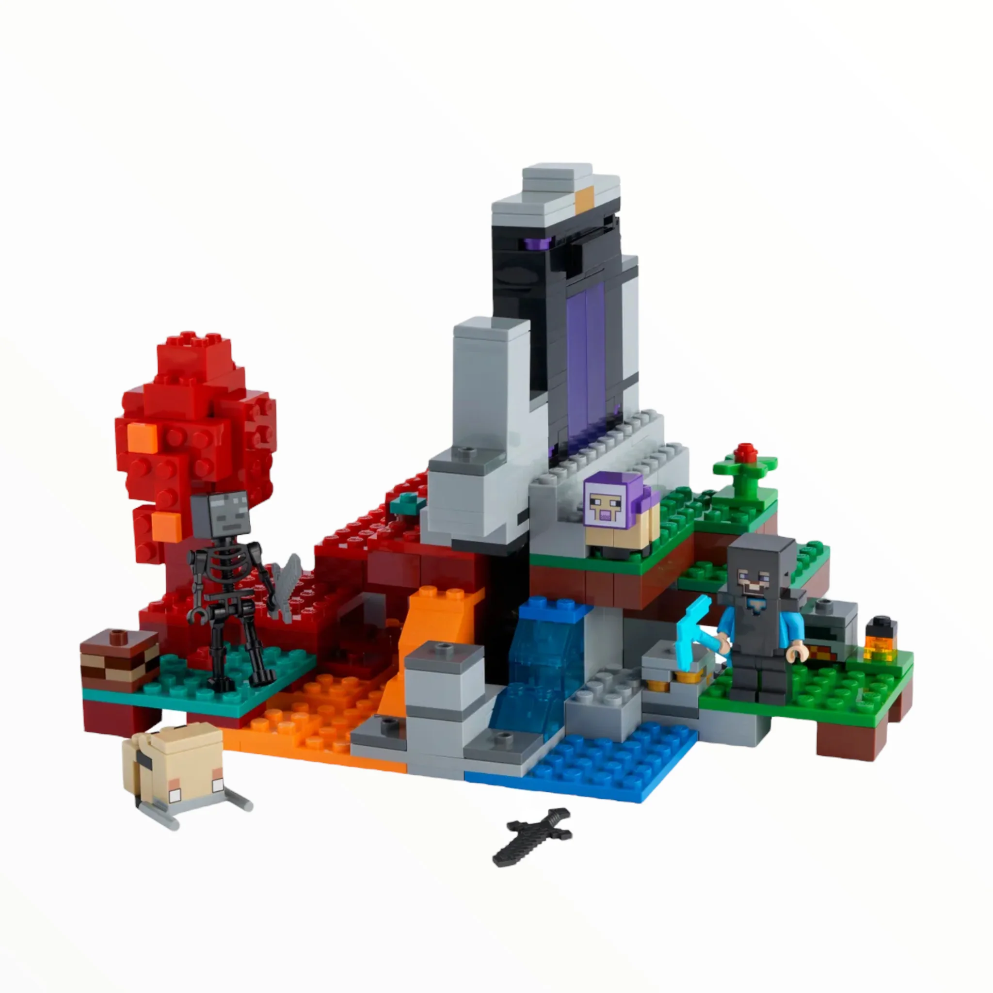 Retired Set 21172 Minecraft The Ruined Portal - Image 3