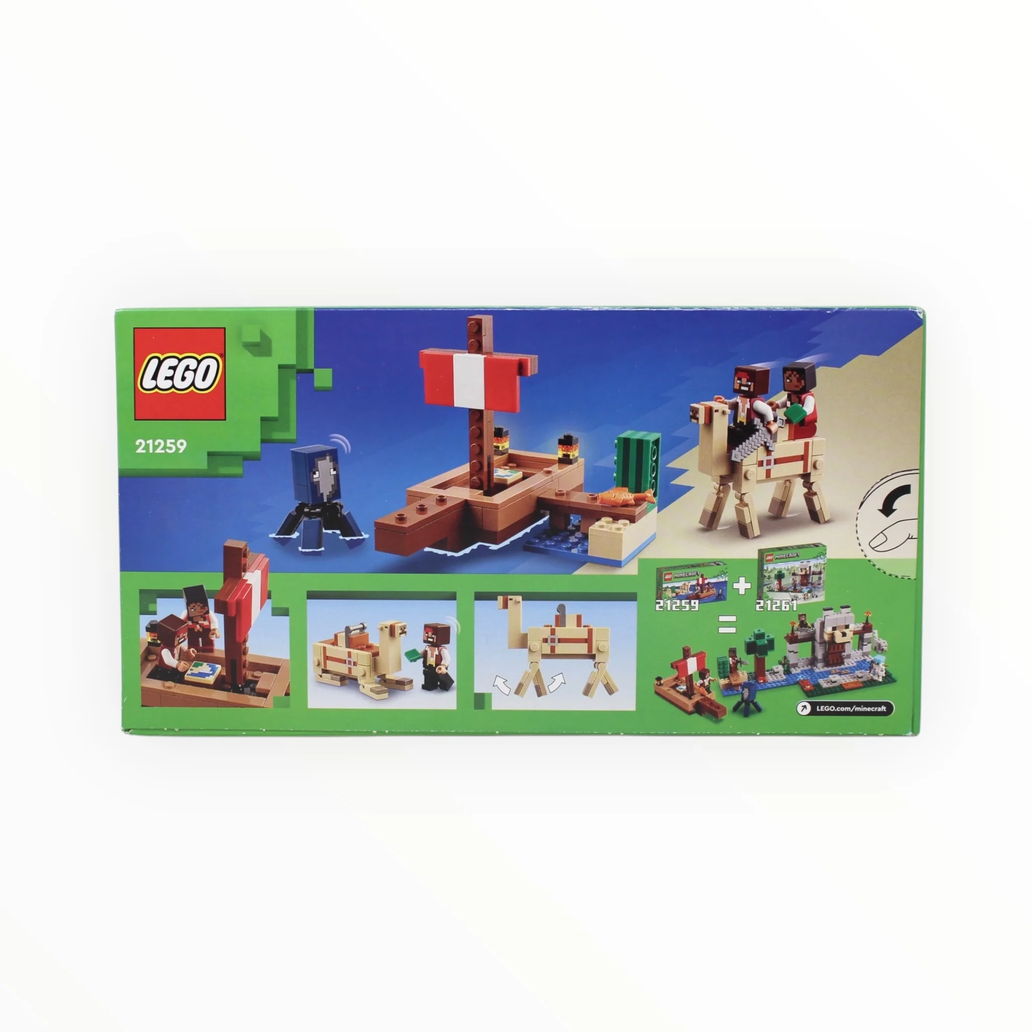 21259 Minecraft The Pirate Ship Voyage (damaged box) - Image 2