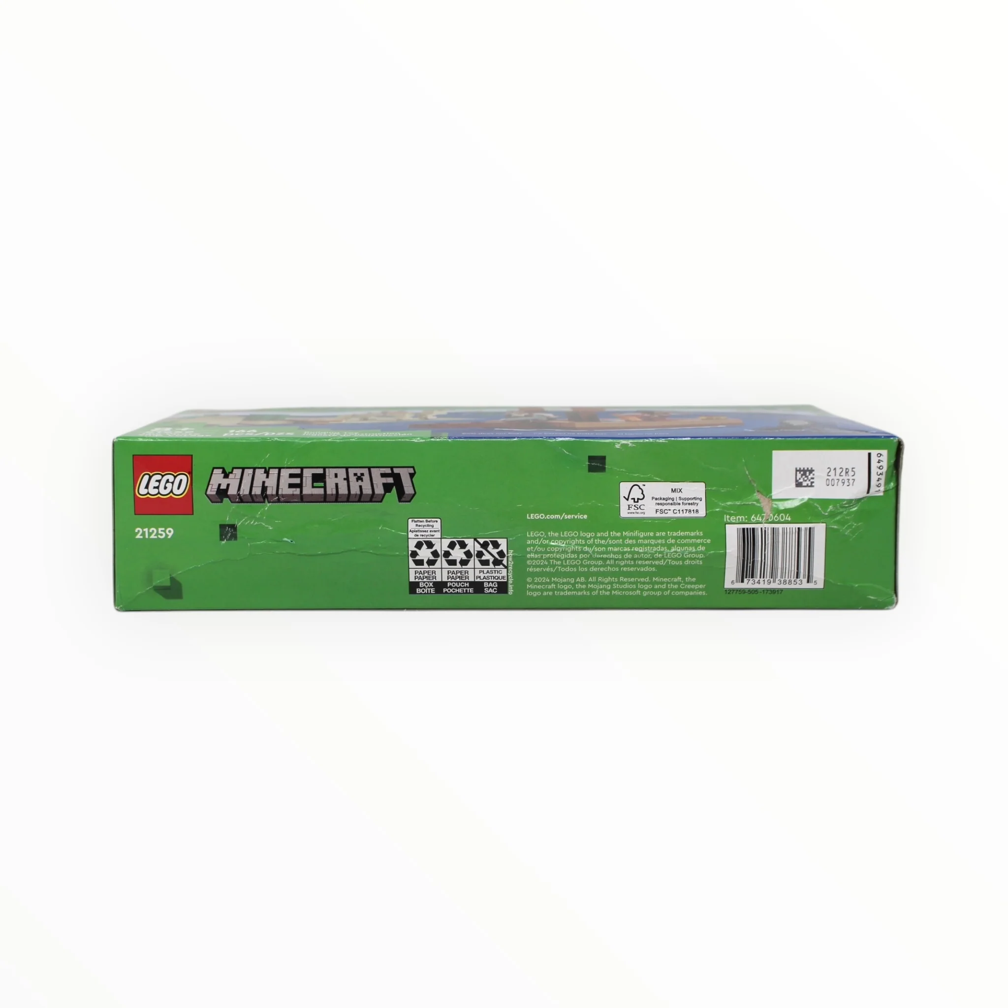 21259 Minecraft The Pirate Ship Voyage (damaged box) - Image 3