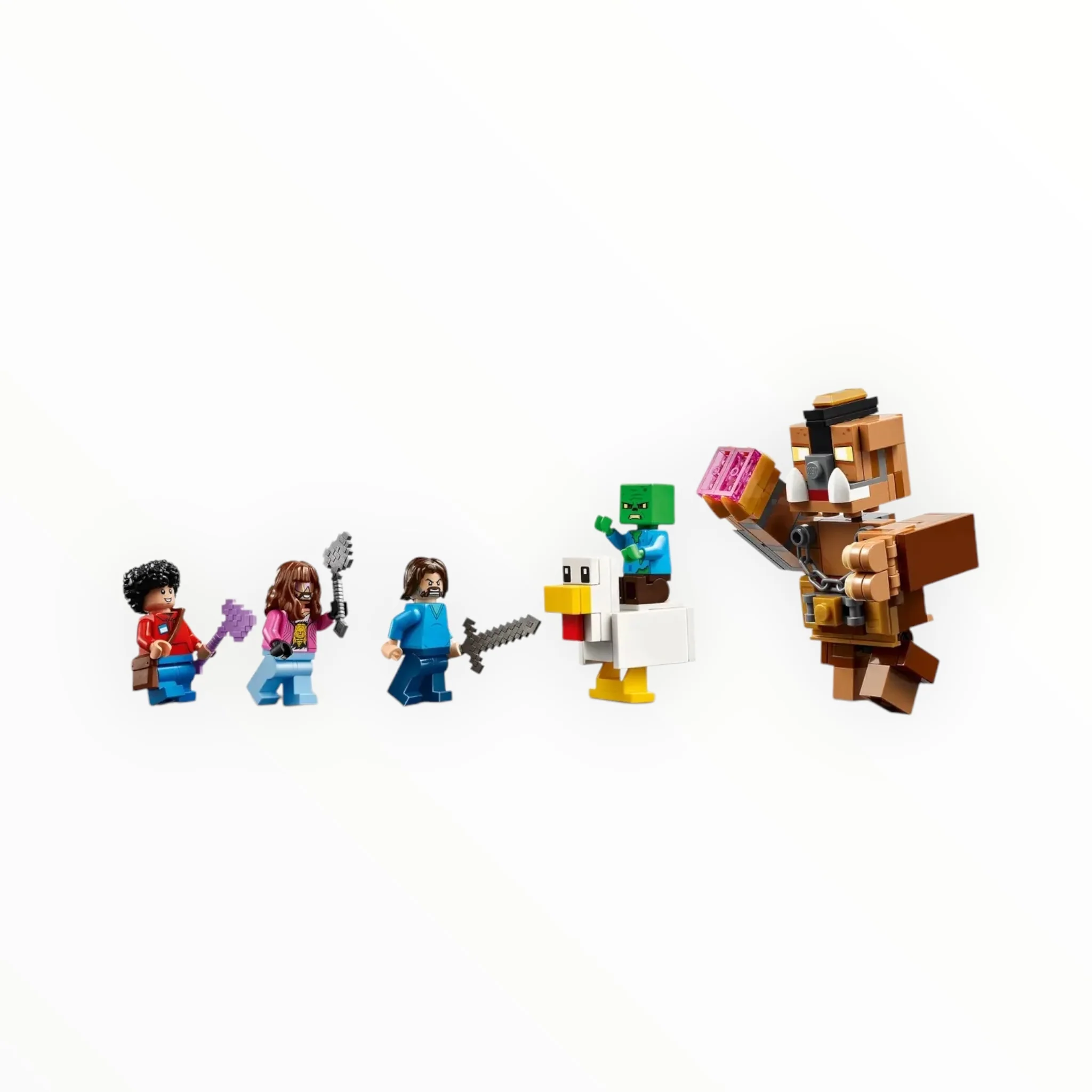 21272 A Minecraft Movie Woodland Mansion Fighting Ring - Image 2