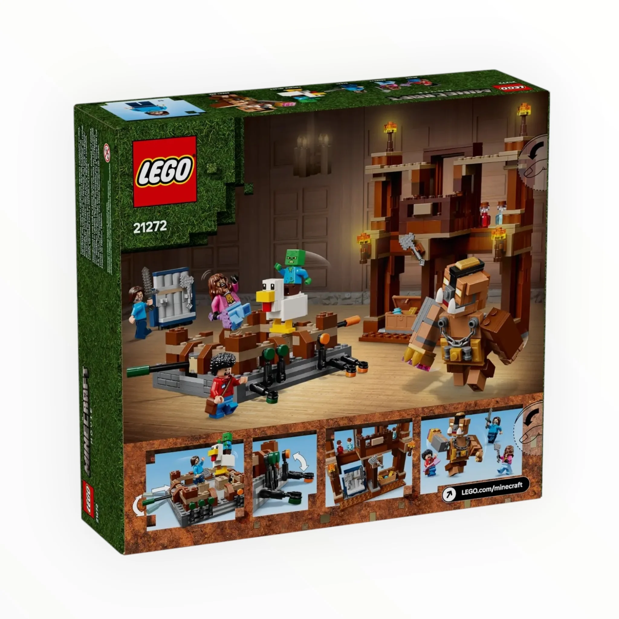 21272 A Minecraft Movie Woodland Mansion Fighting Ring - Image 3