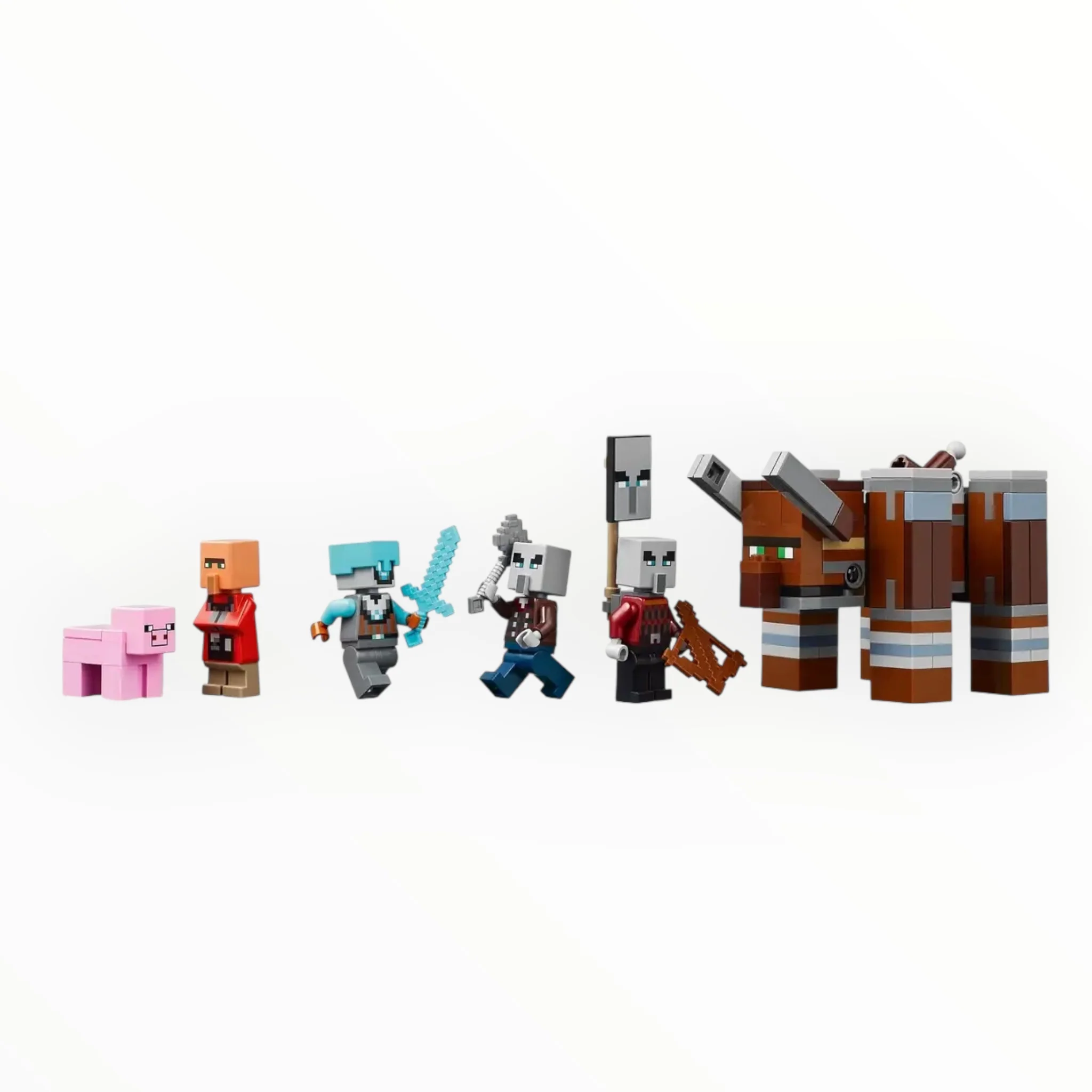 21278 Minecraft The Pillager Outpost and Ravager - Image 2