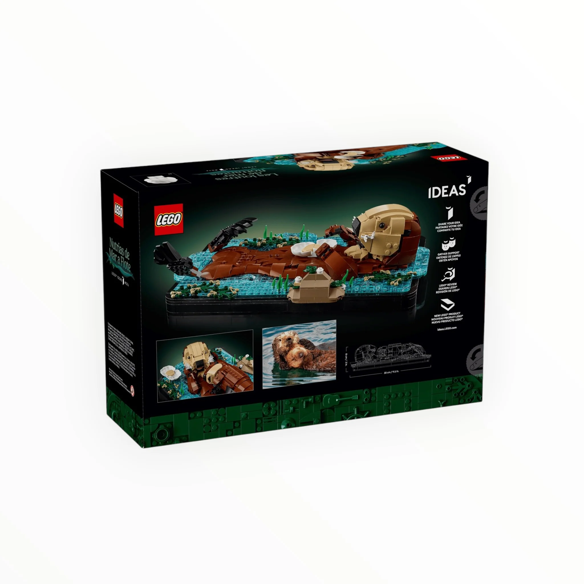 21366 LEGO Ideas Floating Sea Otters - Image 3