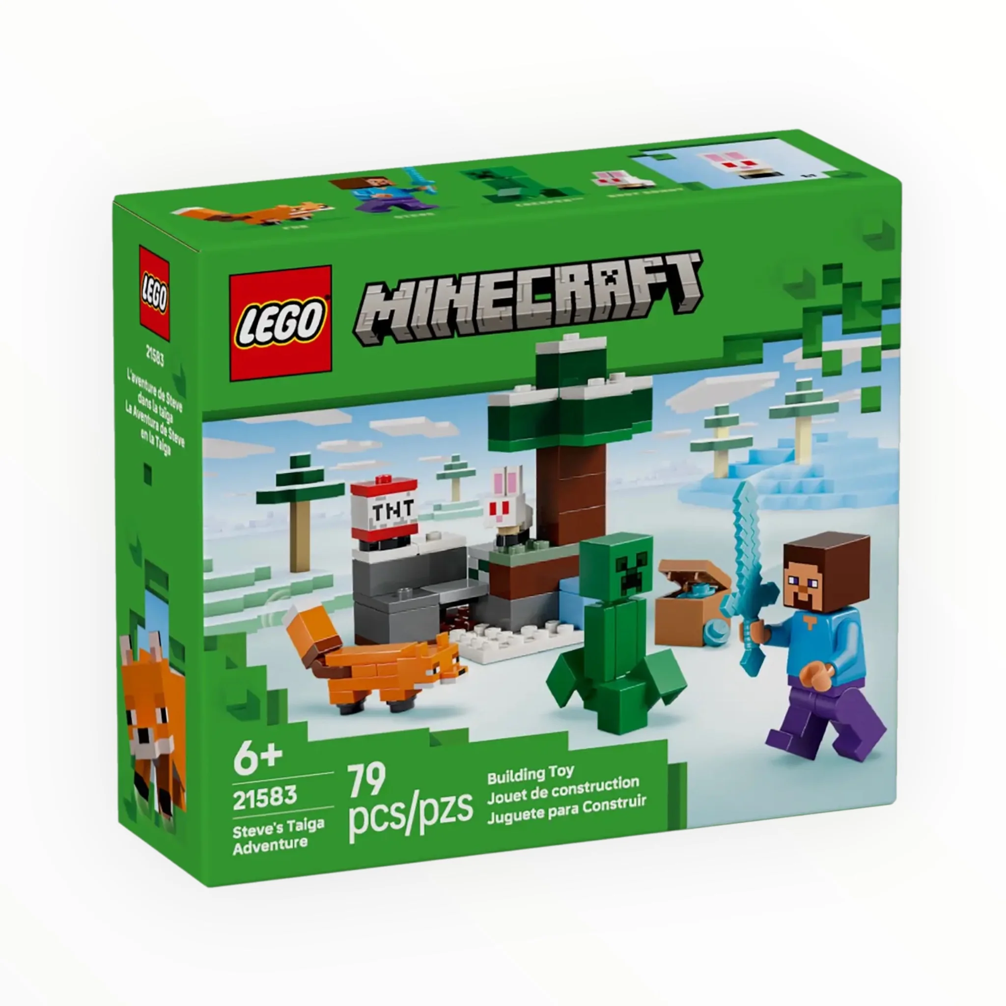 21583 Minecraft Steve’s Taiga Adventure - Image 2