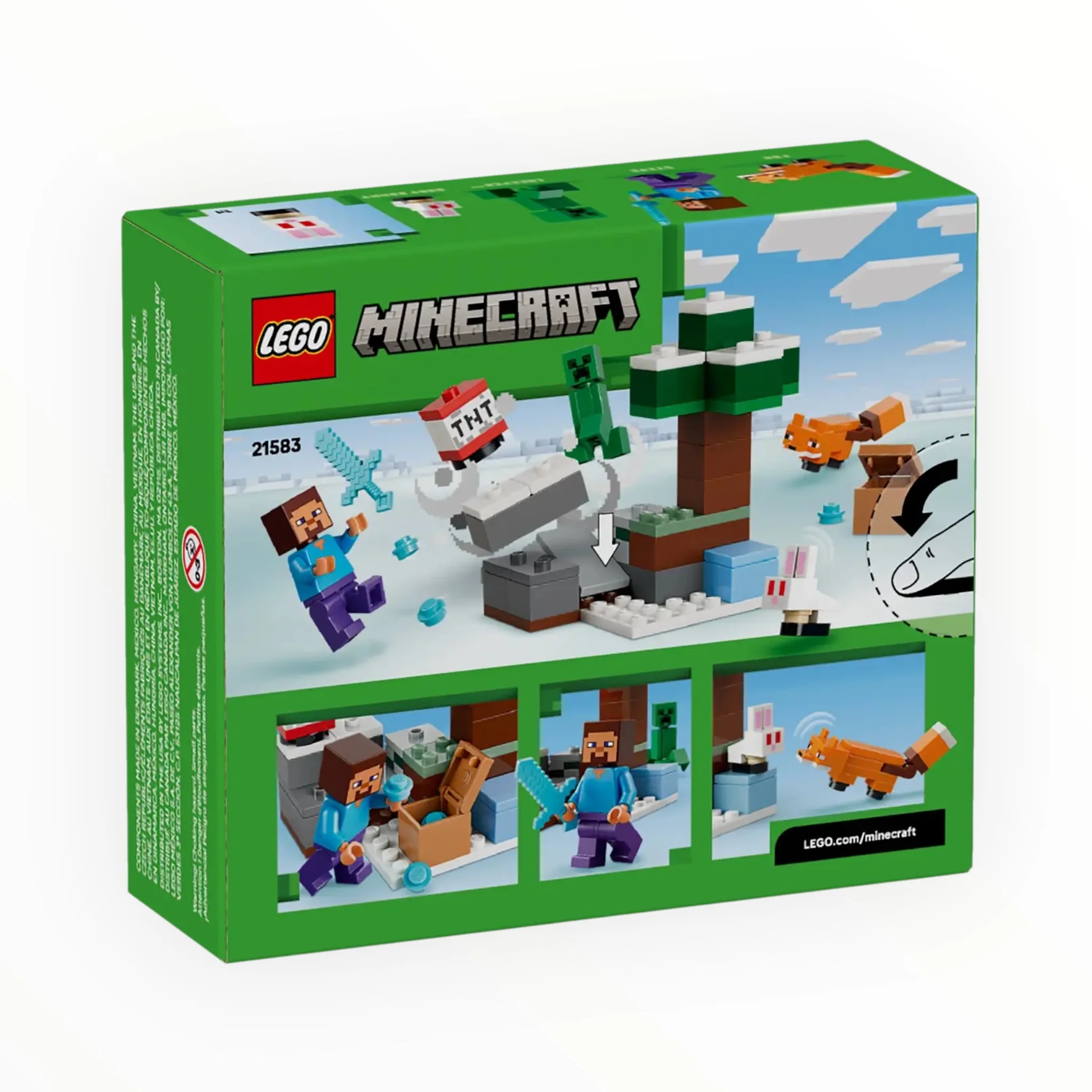 21583 Minecraft Steve’s Taiga Adventure - Image 3