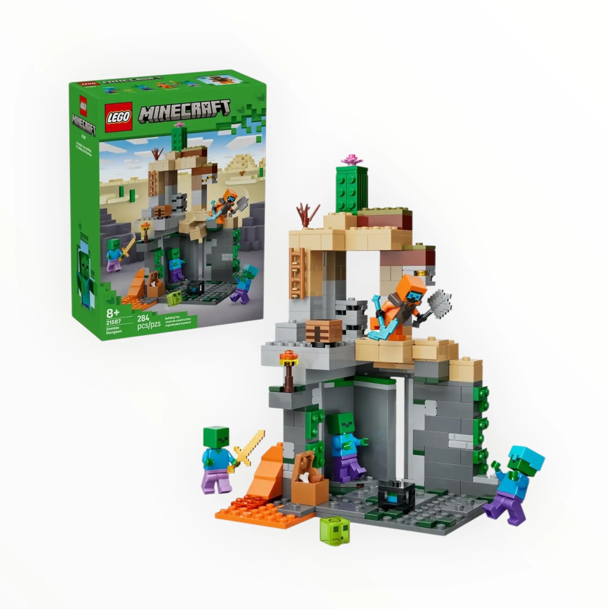 21587 Minecraft Zombie Dungeon