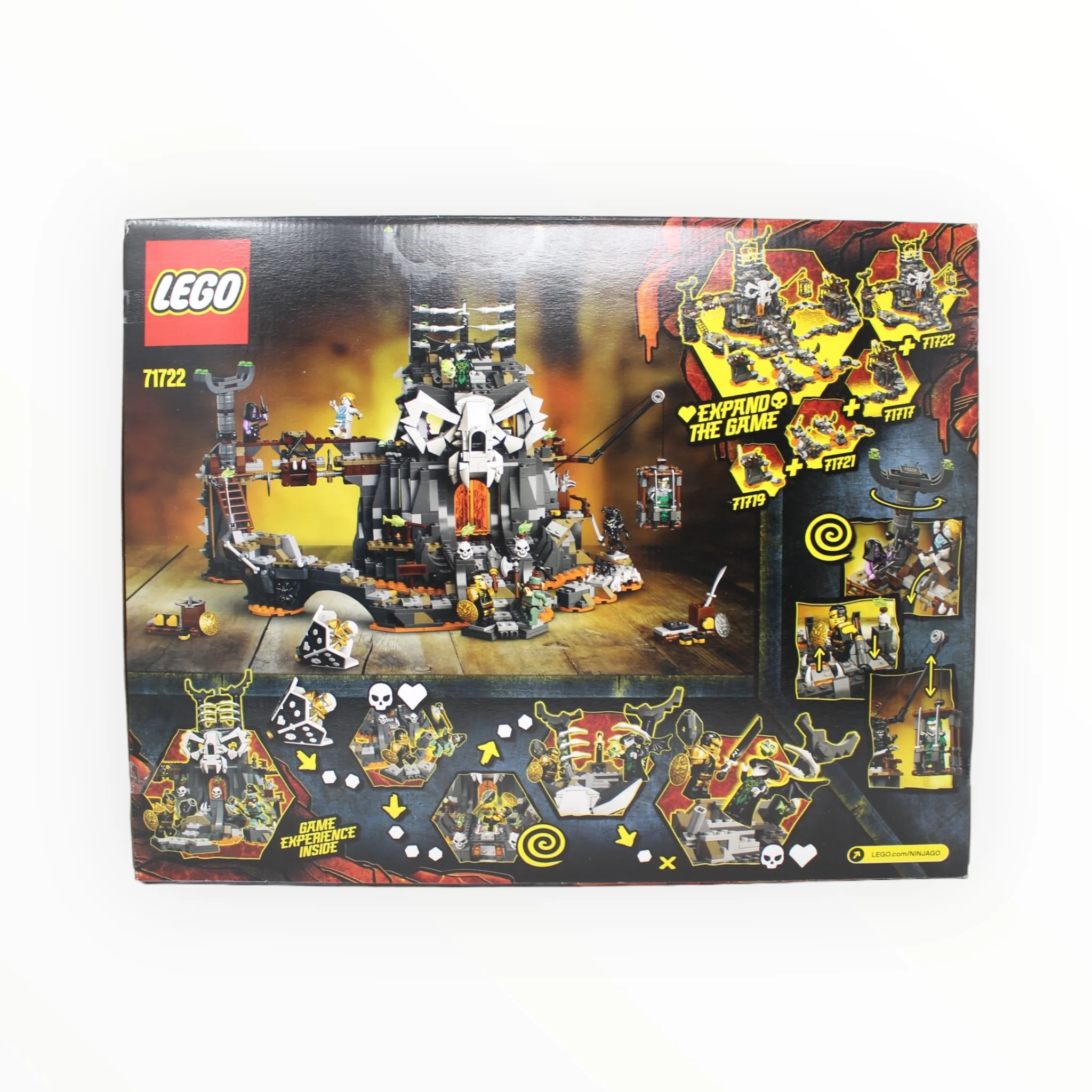 Retired Set 71722 Ninjago Skull Sorcerer’s Dungeons - Image 2