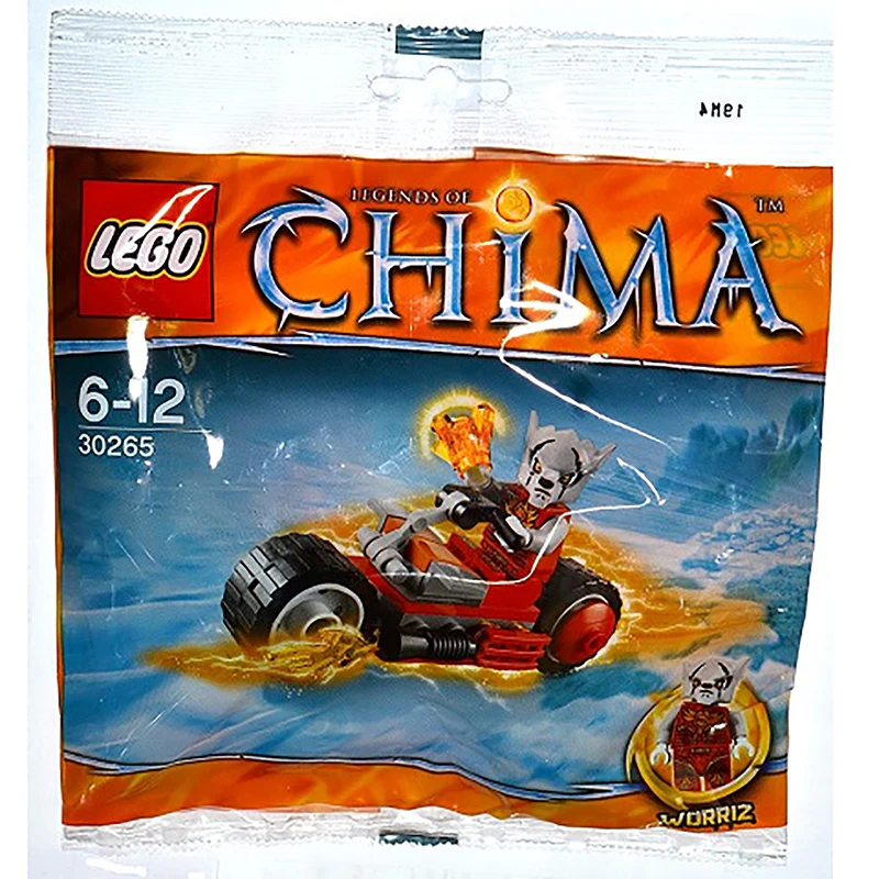 Polybag 30265 Chima Worriz’ Fire Bike
