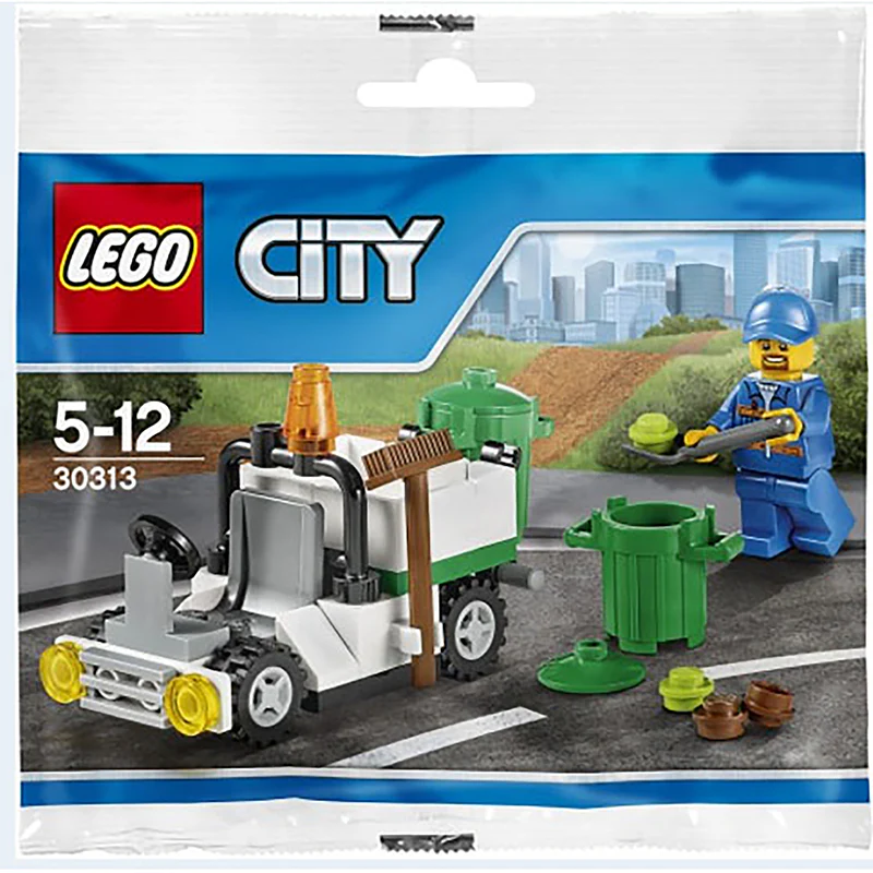 Polybag 30313 City Garbage Truck - Image 2