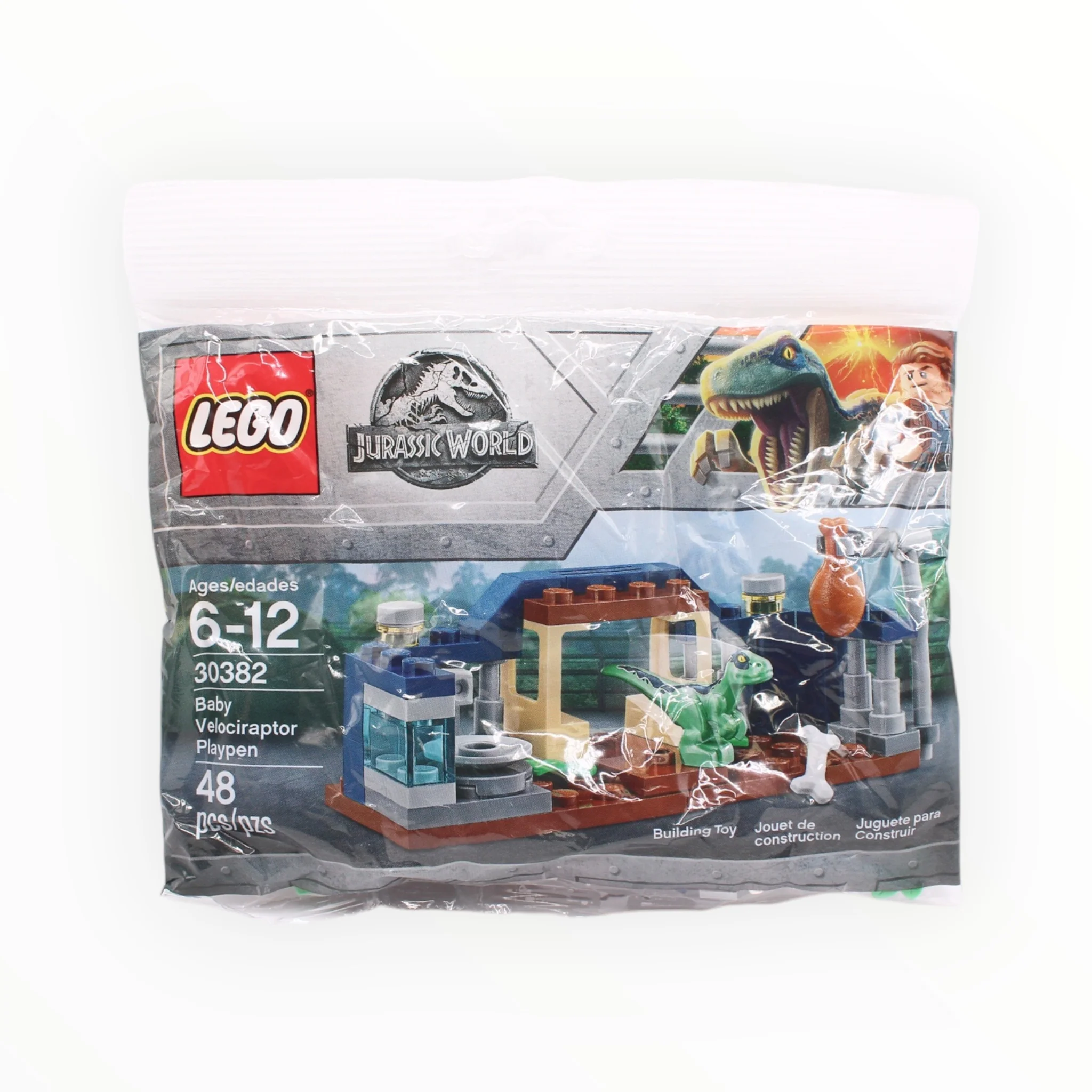 Polybag 30382 Jurassic World Baby Velociraptor Playpen
