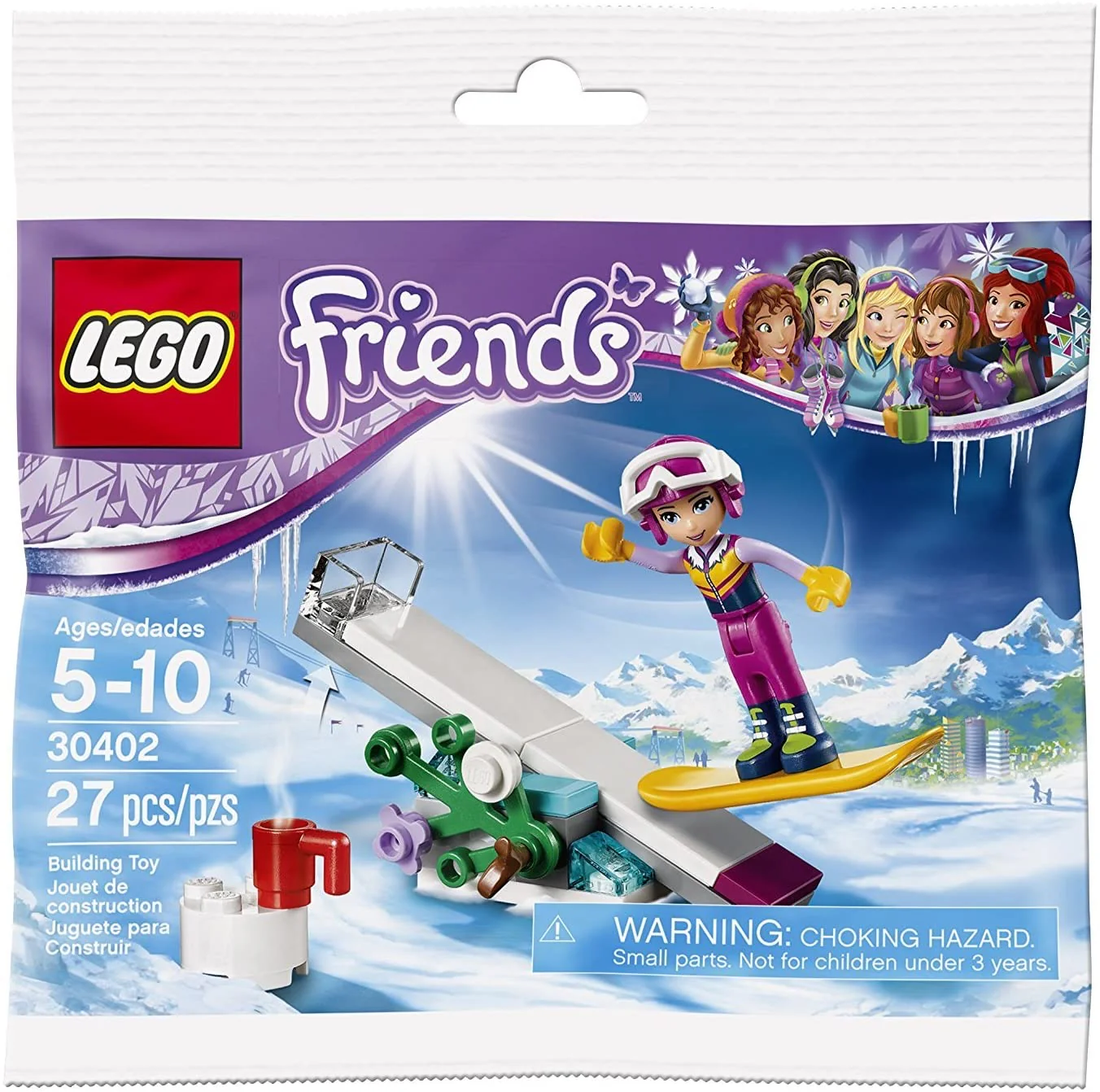 Polybag 30402 Friends Snowboard Tricks - Image 2