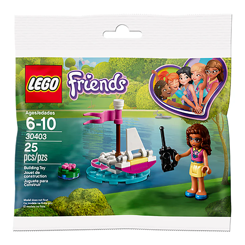 Polybag 30403 Friends Olivias Remote Control Boat - Image 2