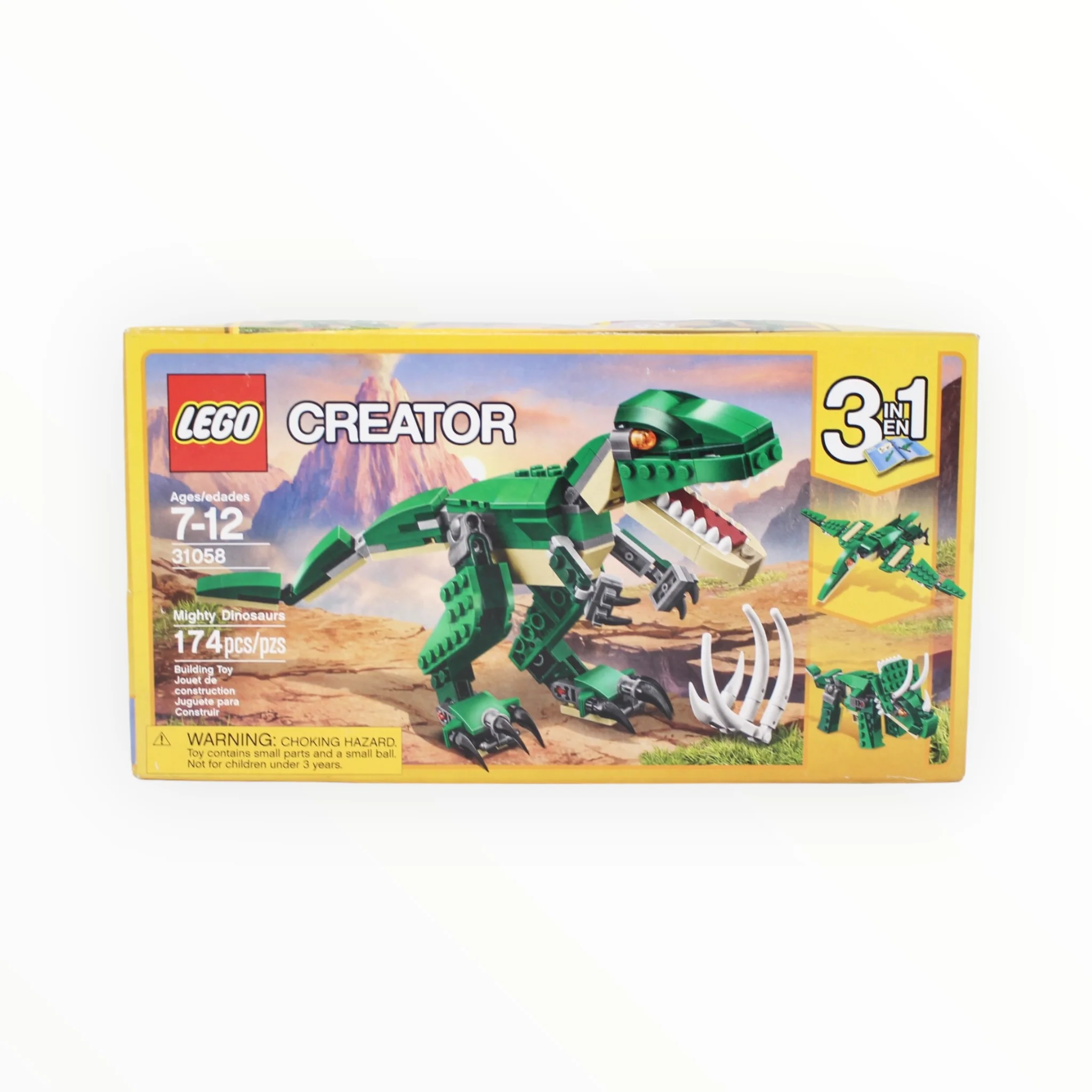 Retired Set 31058 Creator Mighty Dinosaurs