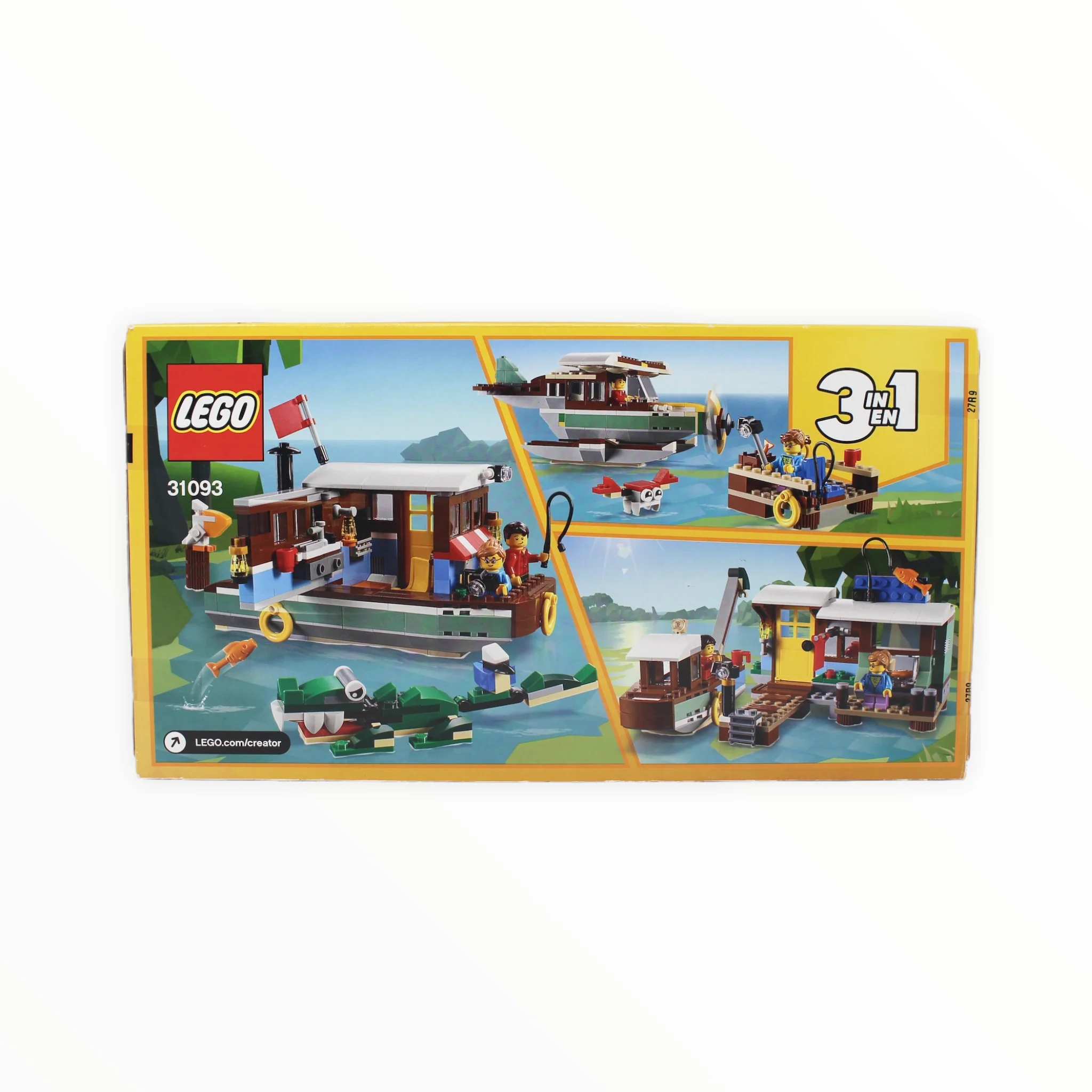 Retired Set 31093 Creator Riverside Houseboat - Image 2