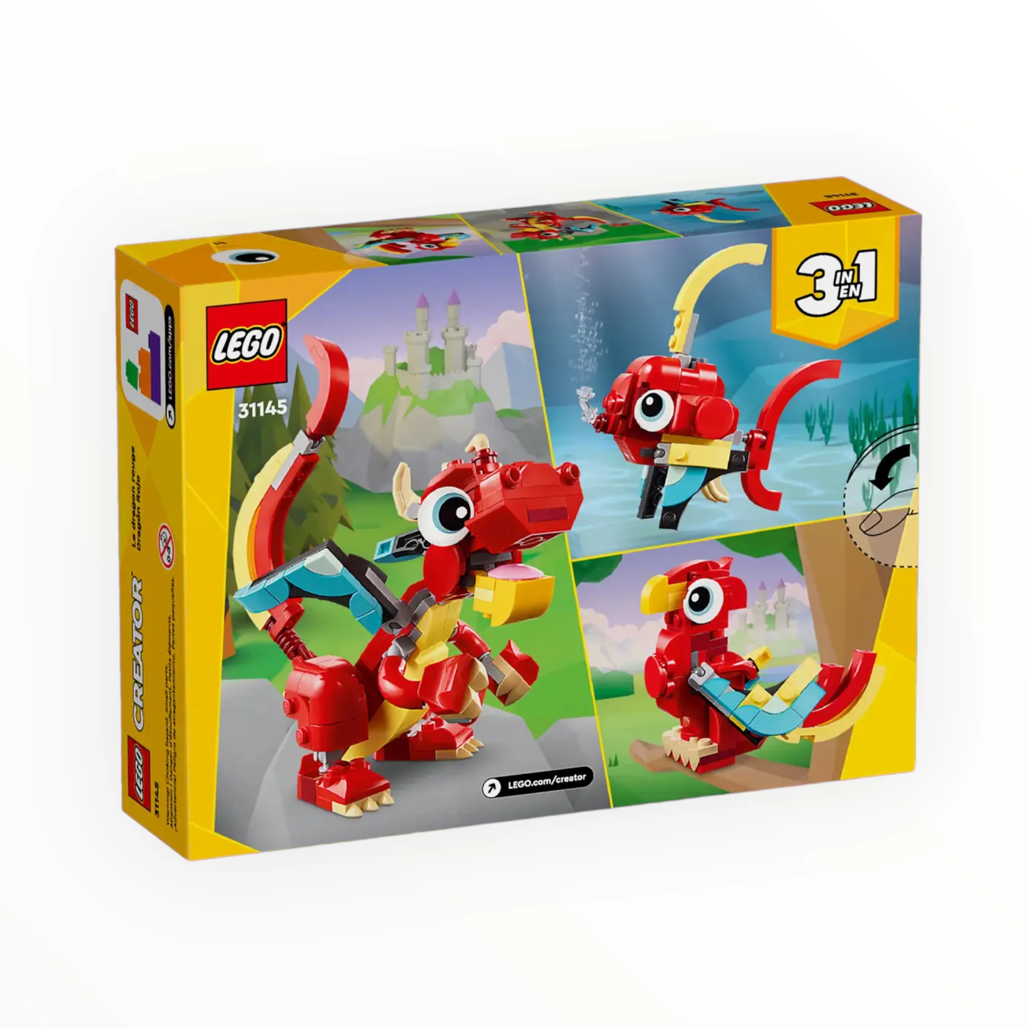 31145 Creator Red Dragon - Image 2