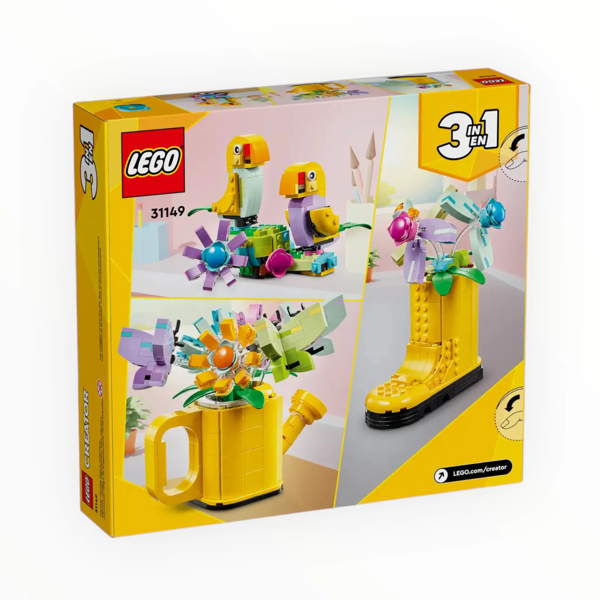 31149 Creator Flowers in Watering Can - Image 4