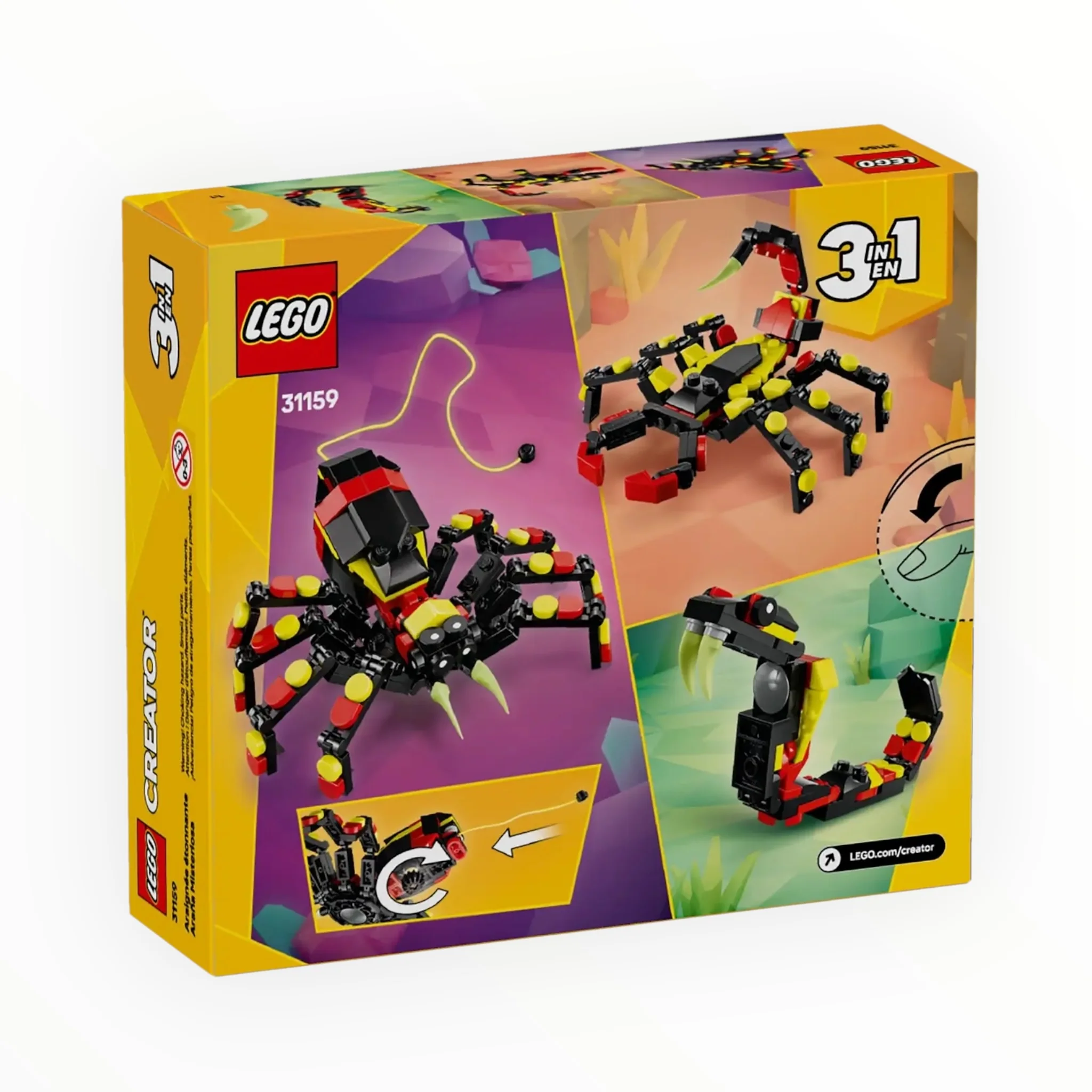 31159 Creator Wild Animals: Surprising Spider - Image 4