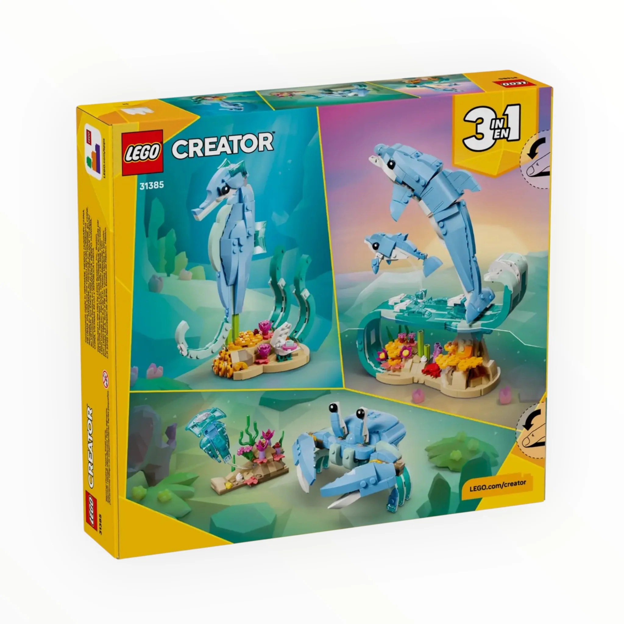 31385 Creator Sea Animals: Beautiful Dolphins - Image 4
