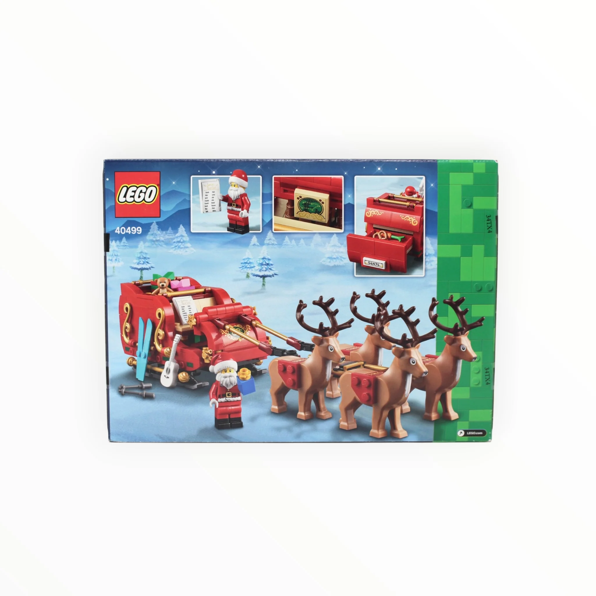 Retired Set 40499 LEGO Santa’s Sleigh - Image 2