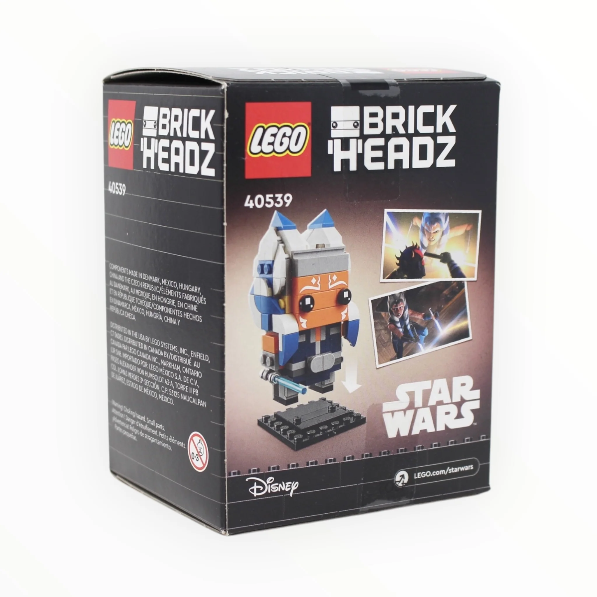 Retired Set 40539 Star Wars BrickHeadz Ahsoka Tano - Image 2