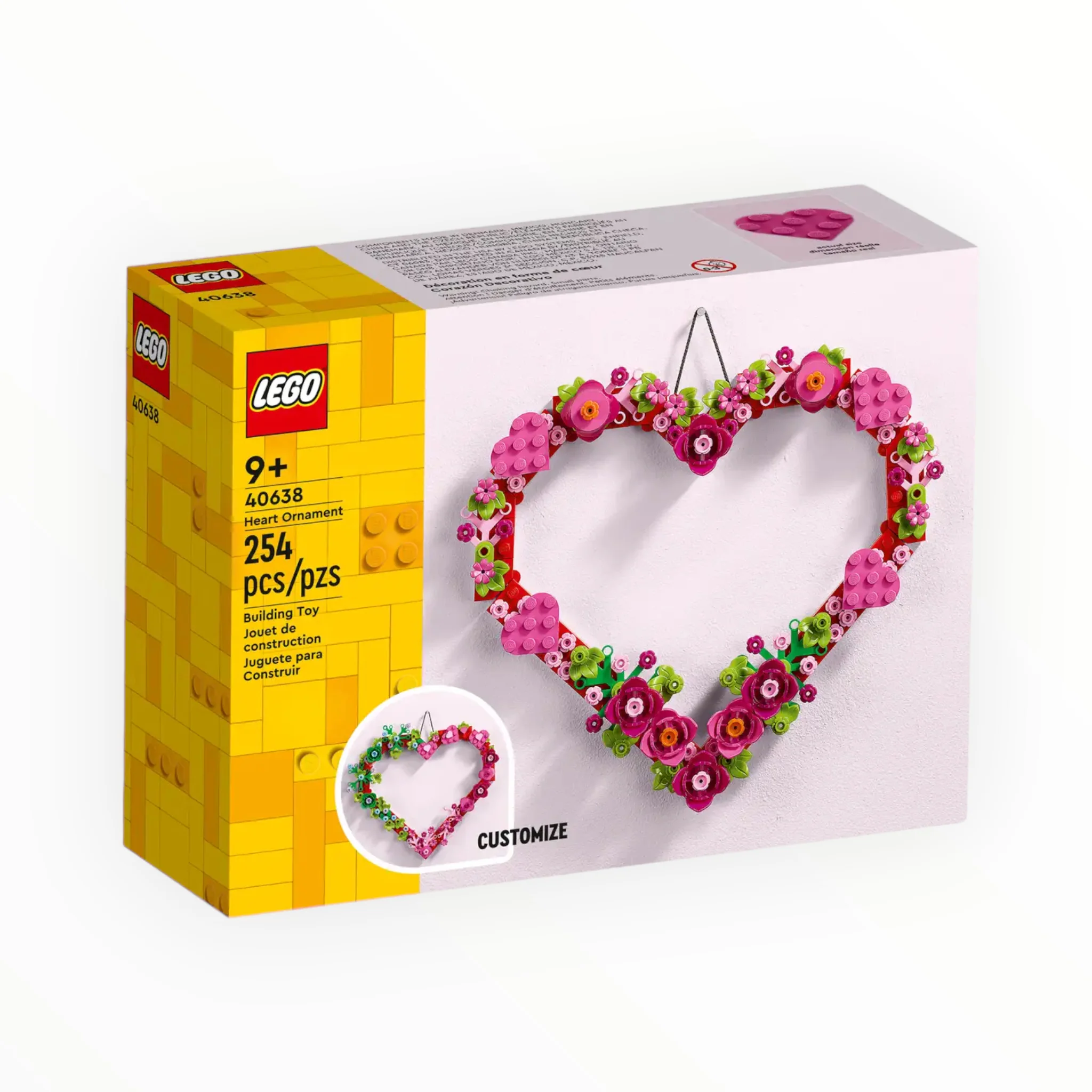 40638 LEGO Heart Ornament - Image 2