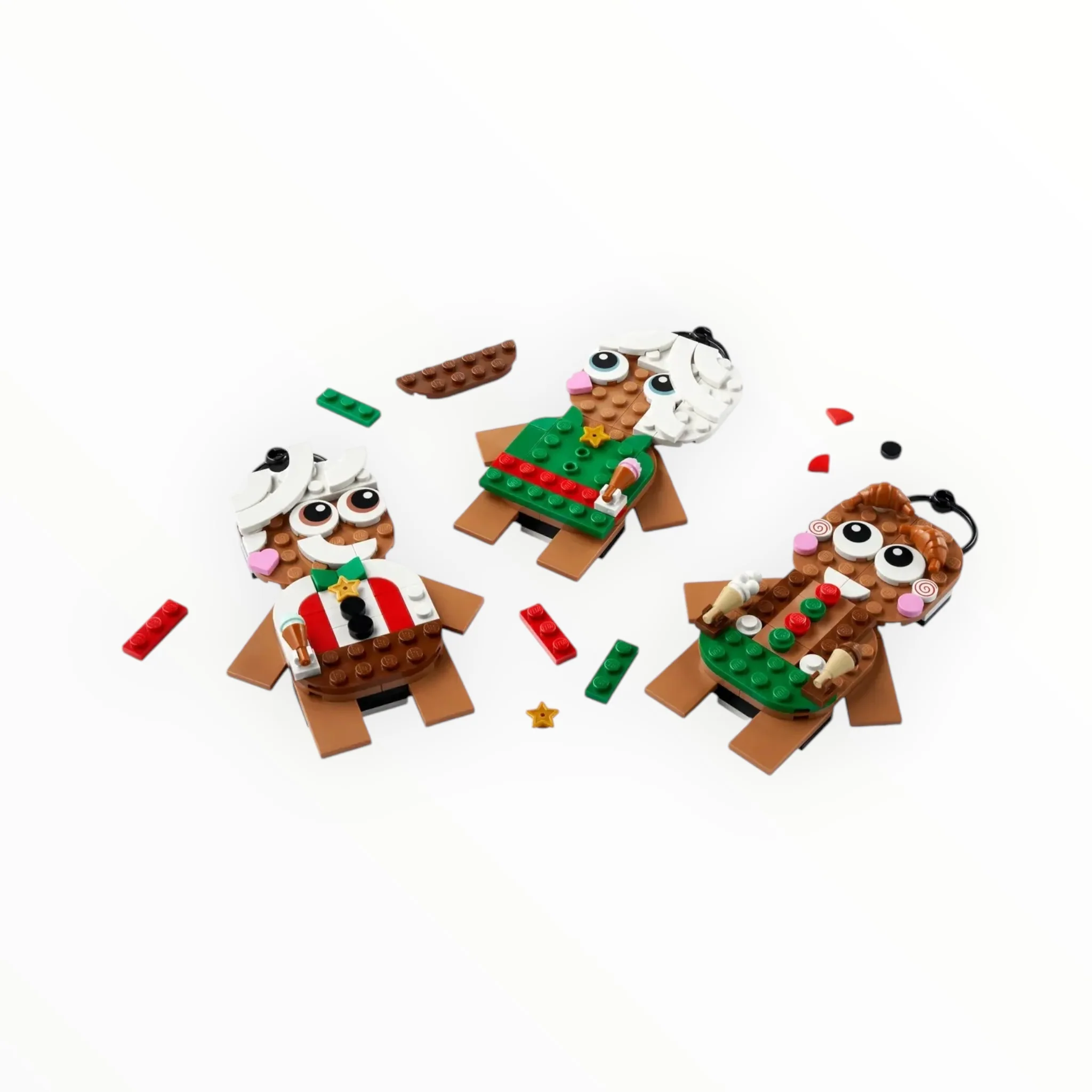 Retired Set 40642 LEGO Gingerbread Ornaments - Image 3