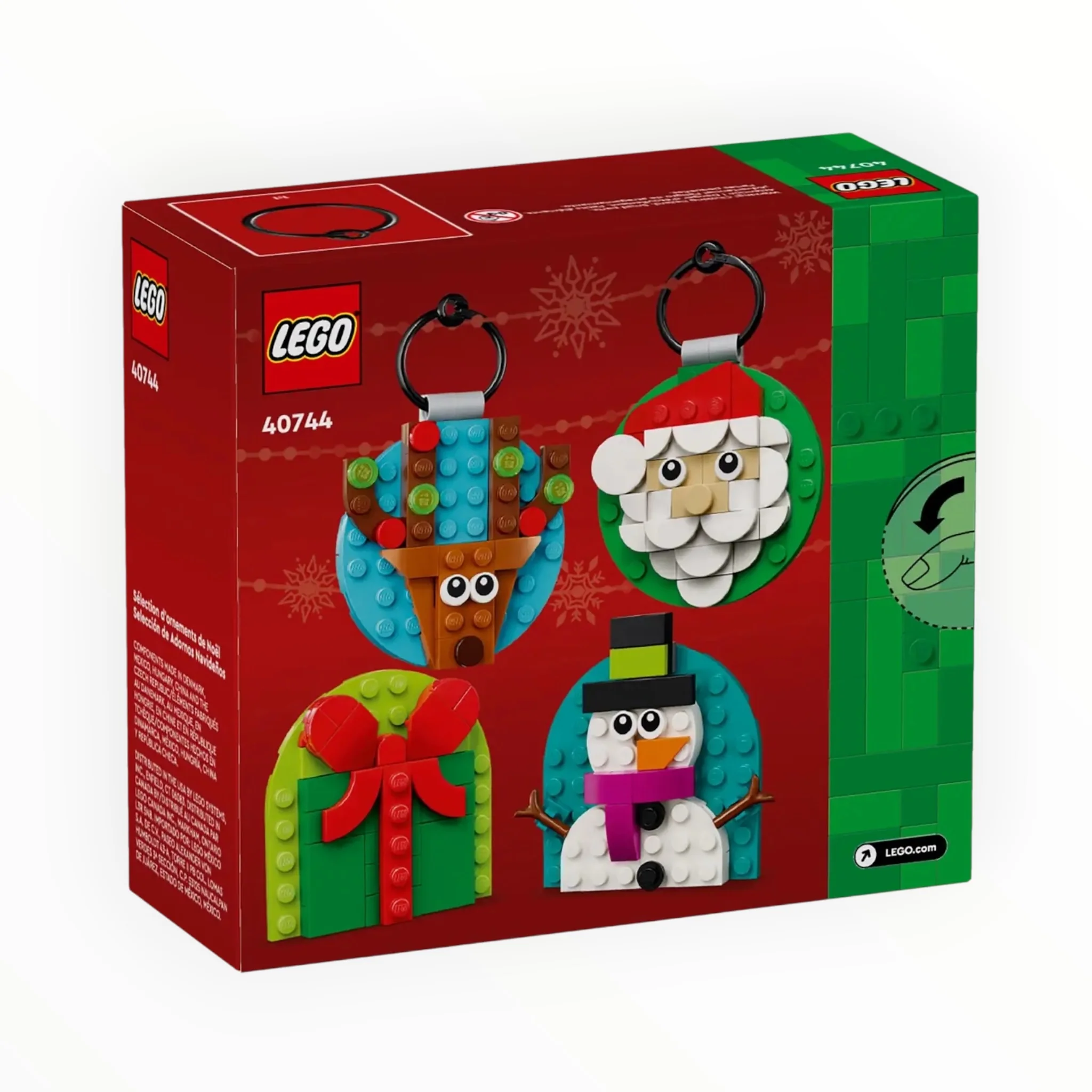 40744 LEGO Christmas Ornament Selection - Image 3