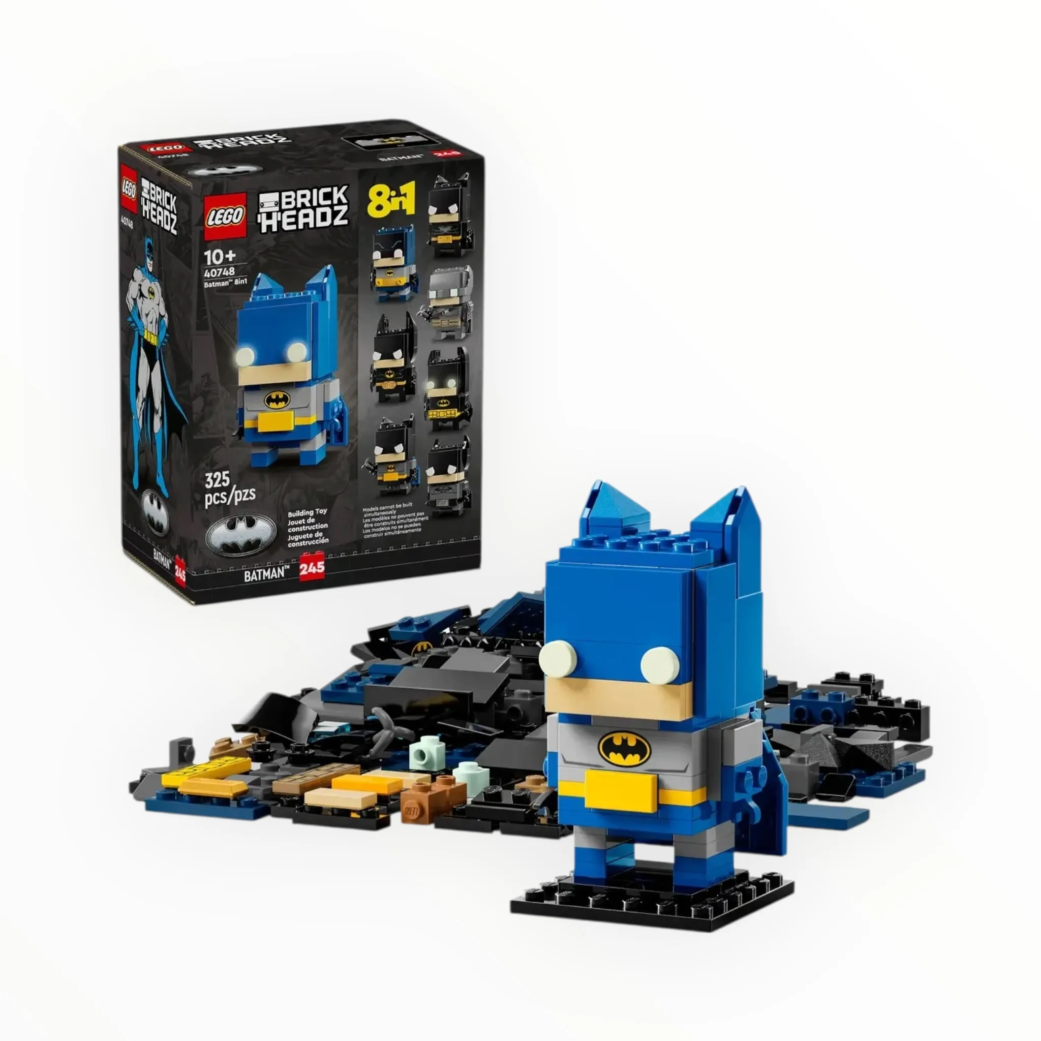 40748 DC BrickHeadz Batman 8in1 Figure