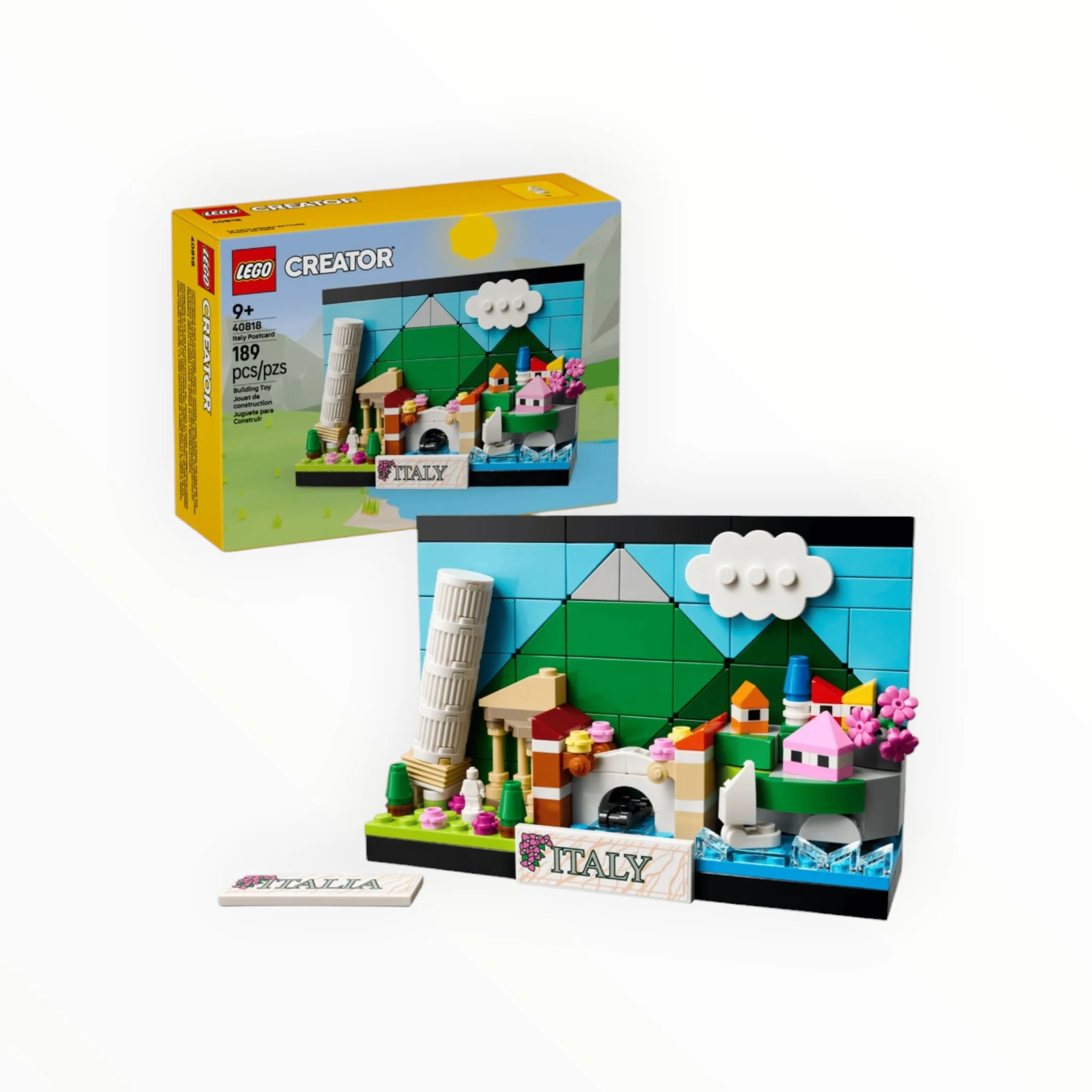 40818 LEGO Italy Postcard