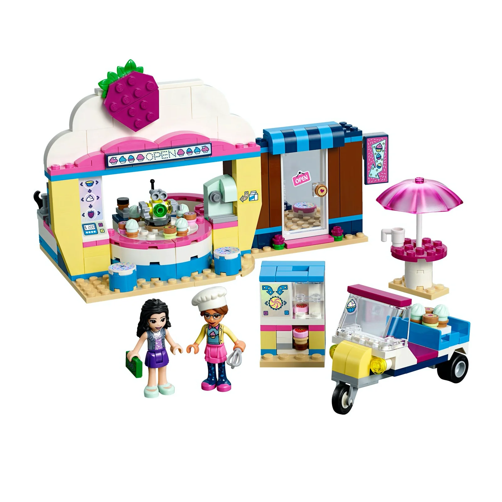 Retired Set 41366 Friends Olivias Cupcake Café