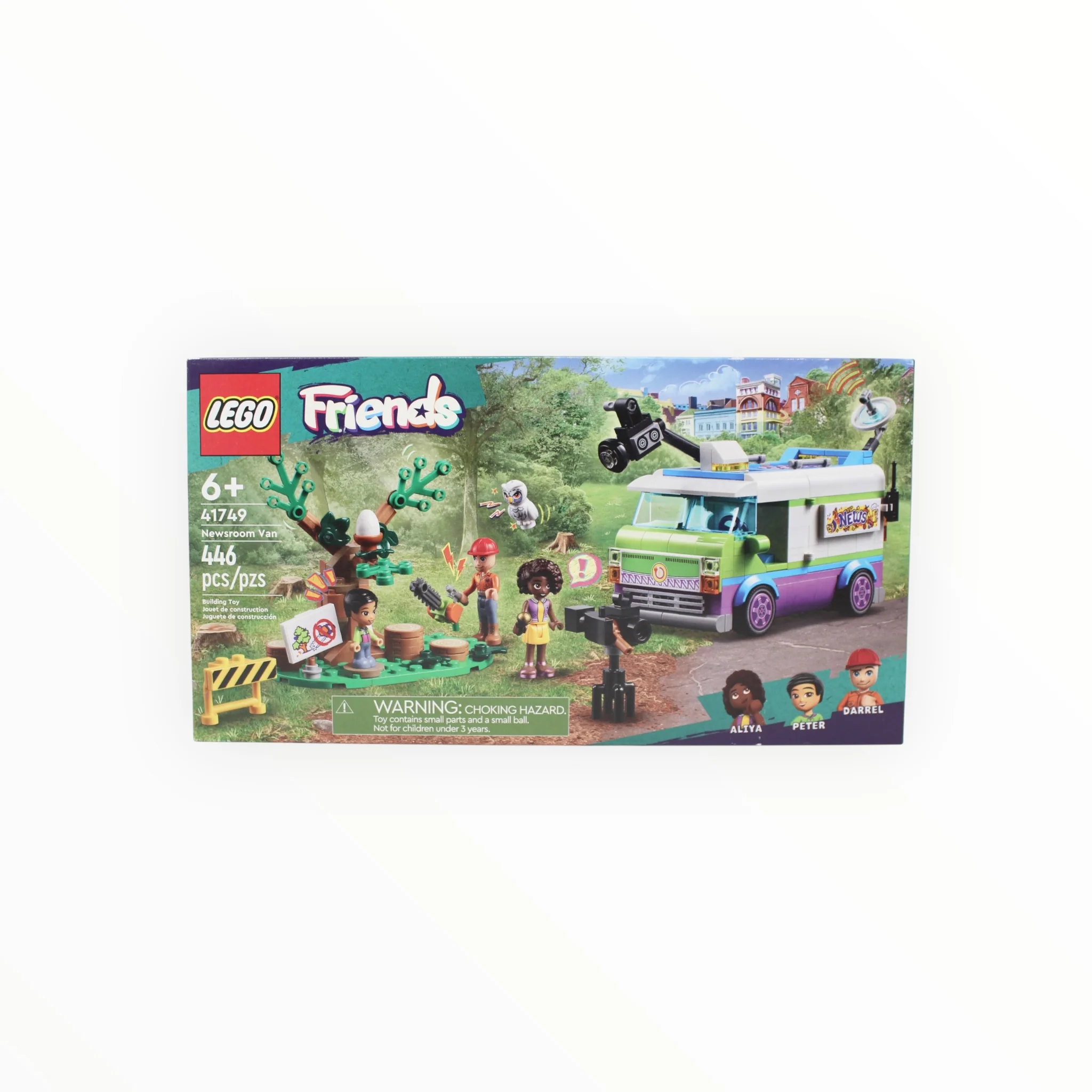 Retired Set 41749 Friends Newsroom Van
