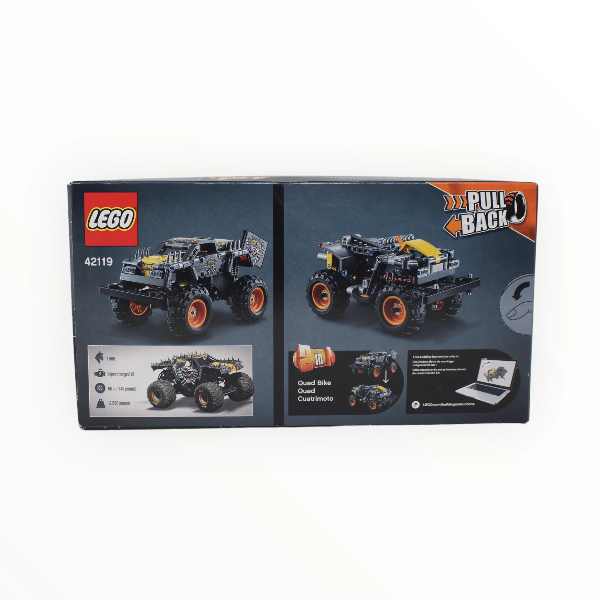 Retired Set 42119 Technic Monster Jam Max-D - Image 2