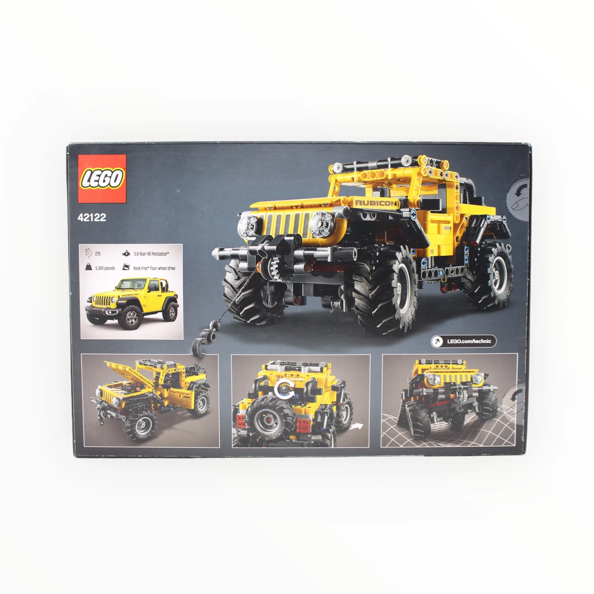 Retired Set 42122 Technic Jeep Wrangler - Image 2