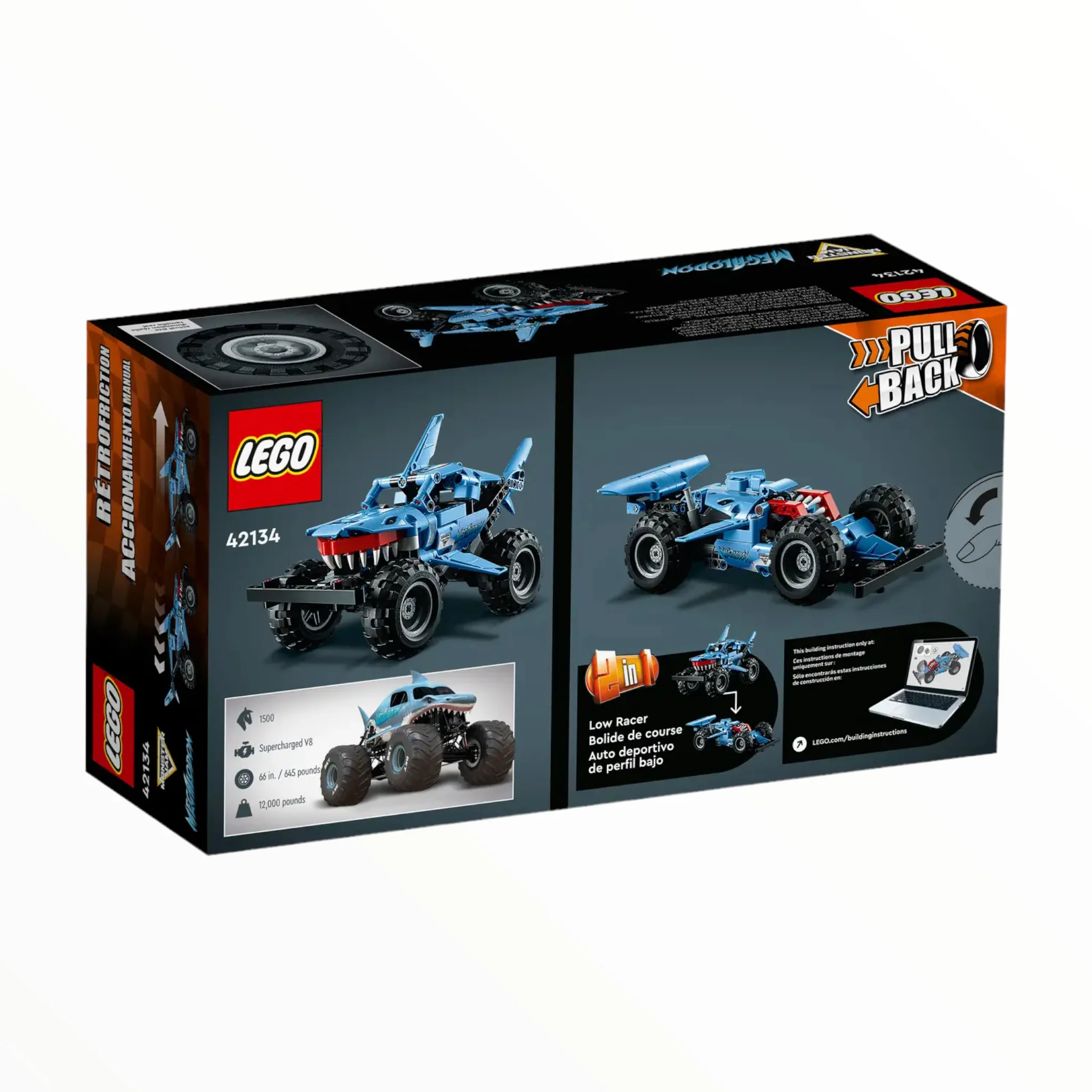 42134 Technic Monster Jam Megalodon - Image 3