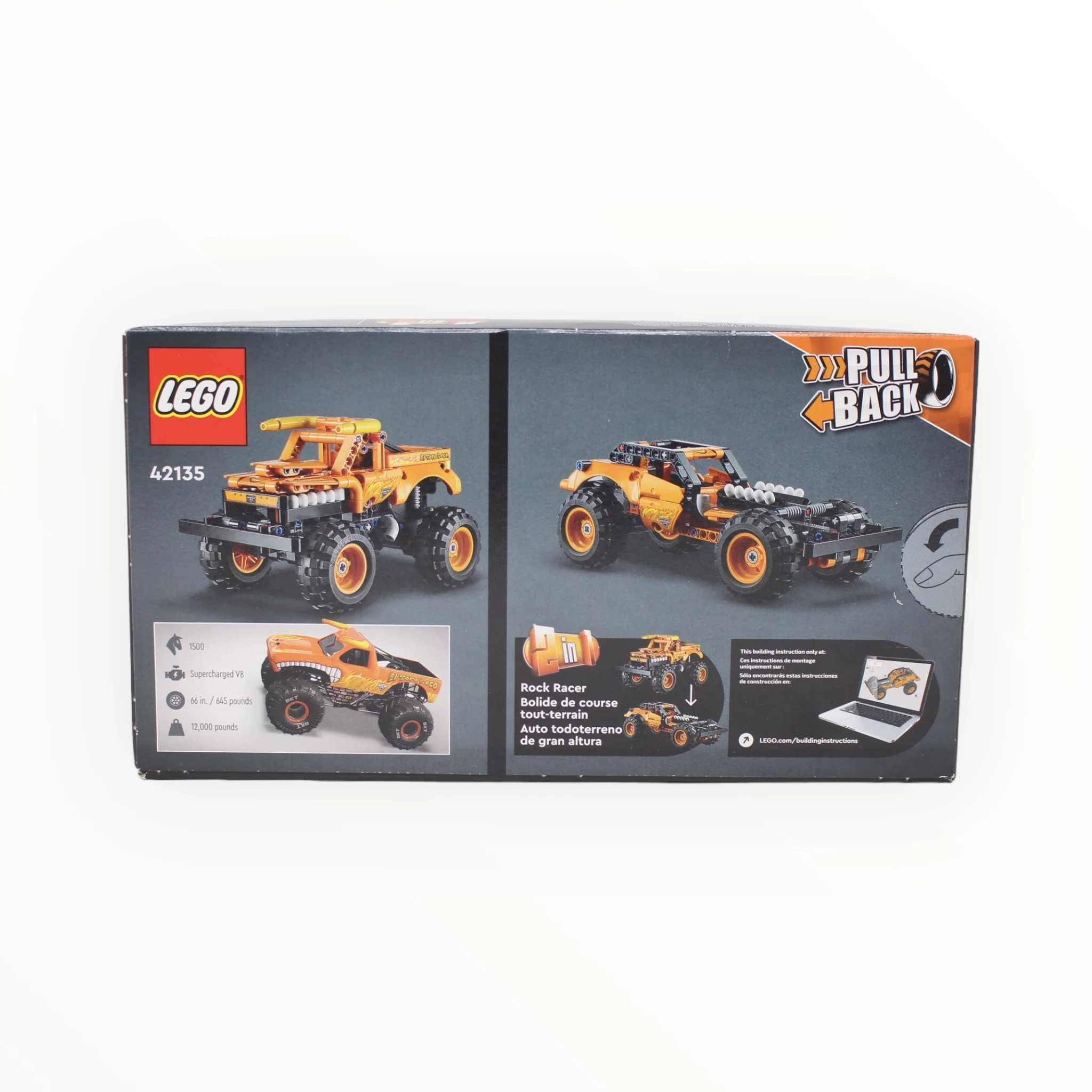 Retired Set 42135 Technic Monster Jam El Toro Loco - Image 2