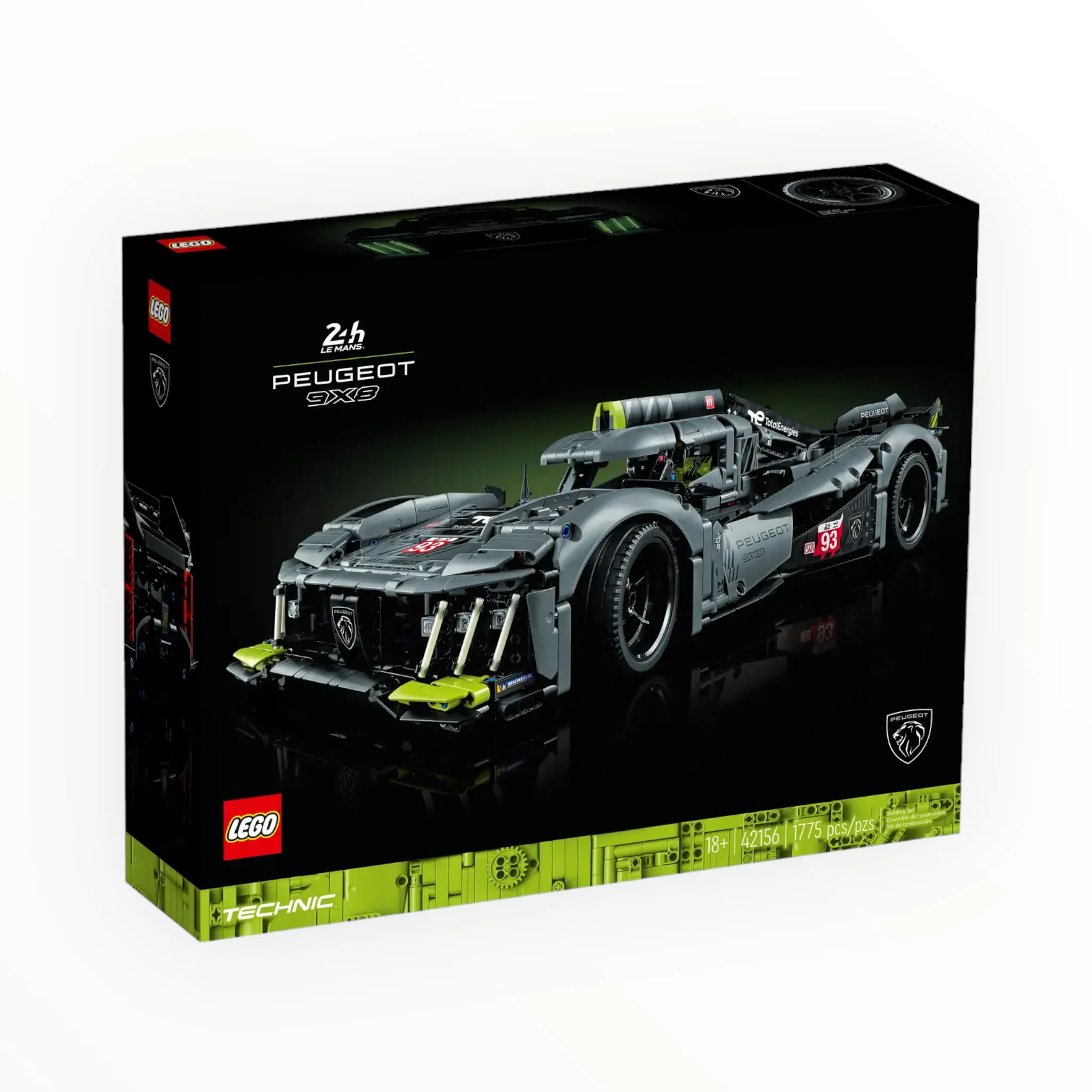 42156 Technic PEUGEOT 9X8 24H Le Mans Hybrid Hypercar - Image 2