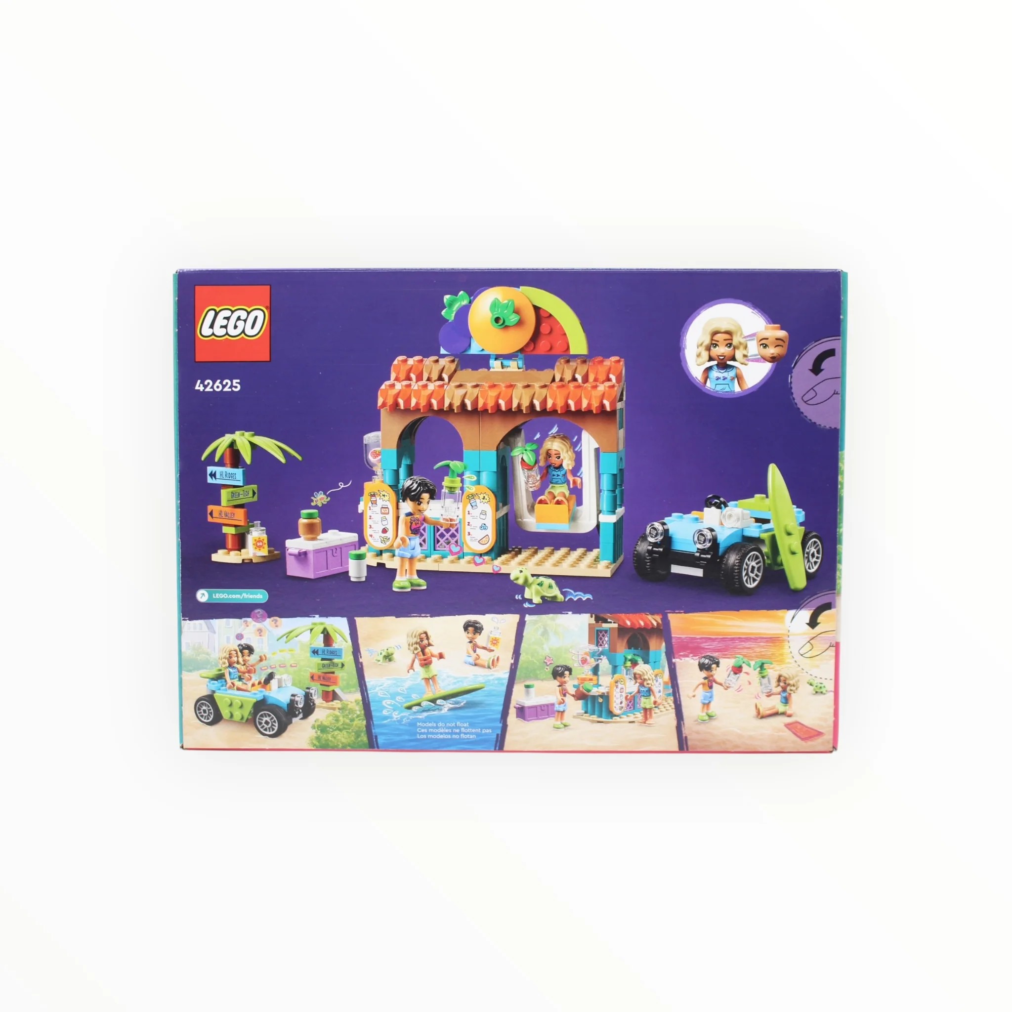 Retired Set 42625 Friends Beach Smoothie Stand - Image 2